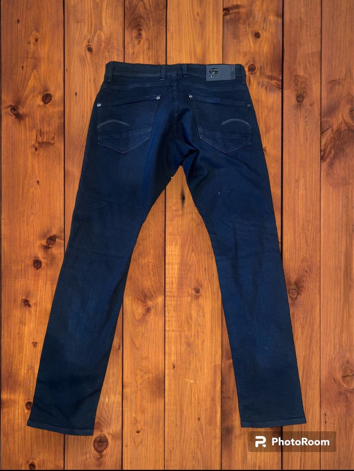 G-Star G-Star Revend Super Slim Jeans W32 L30 Dark Wash Skinny Fit Size US 32 / EU 48 - 3 Thumbnail
