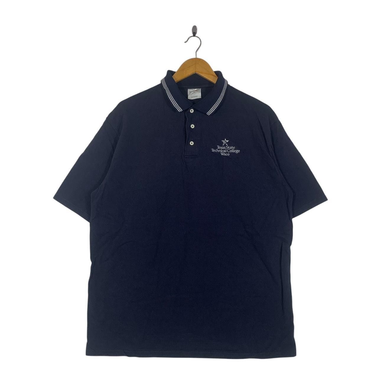 Vintage Vintage TEXAS STATE TECHNICAL COLLEGE Waco Polo Tee Shirt Size US L / EU 52-54 / 3 - 1 Thumbnail