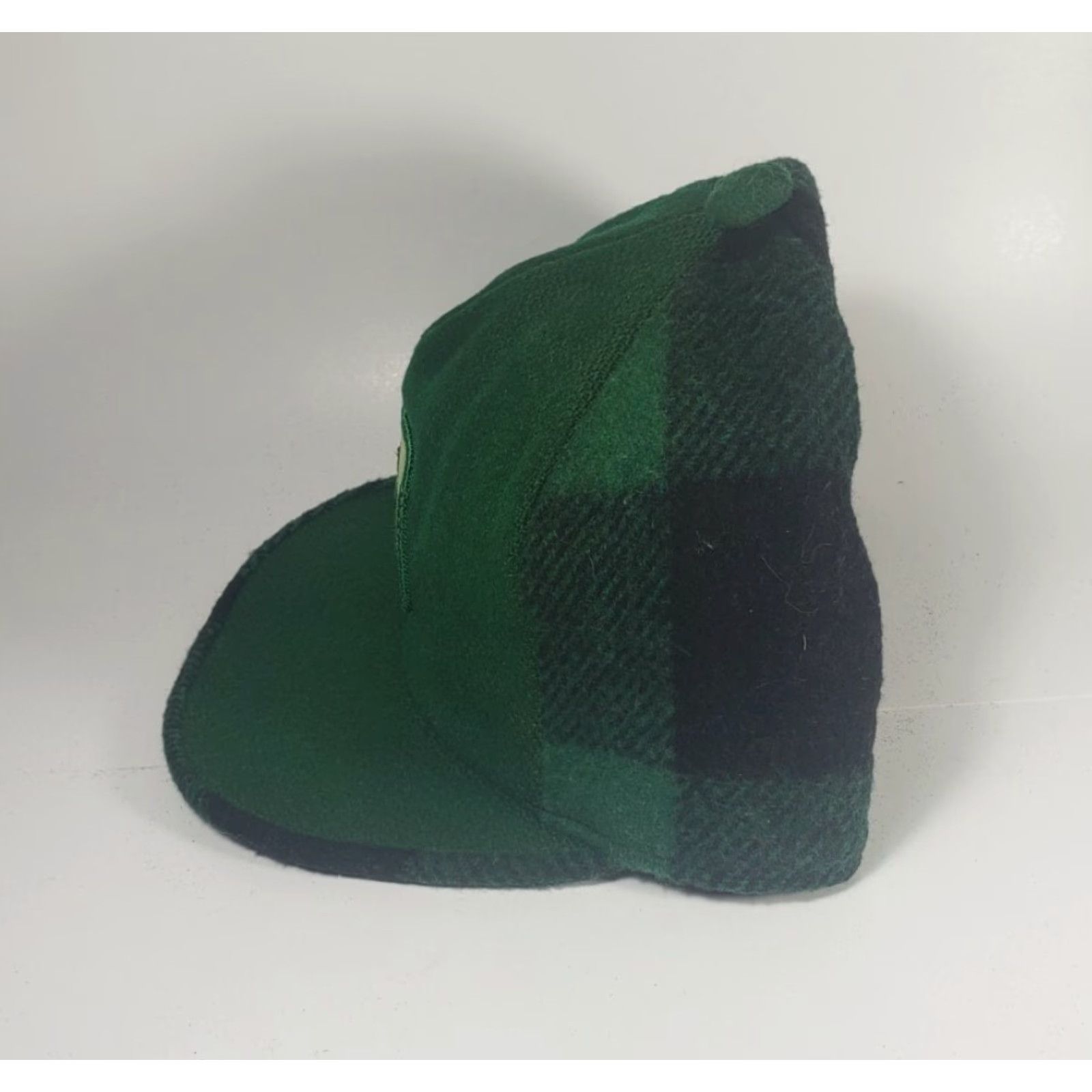 Vintage Vintage Pioneer Seeds Wool Insulated Hat Cap Plaid Size 7 1/8 Men Wool Insulated Hat Cap Patch Plaid 7 1/8 Vintage Men Hat Weeks Size ONE SIZE - 4 Thumbnail