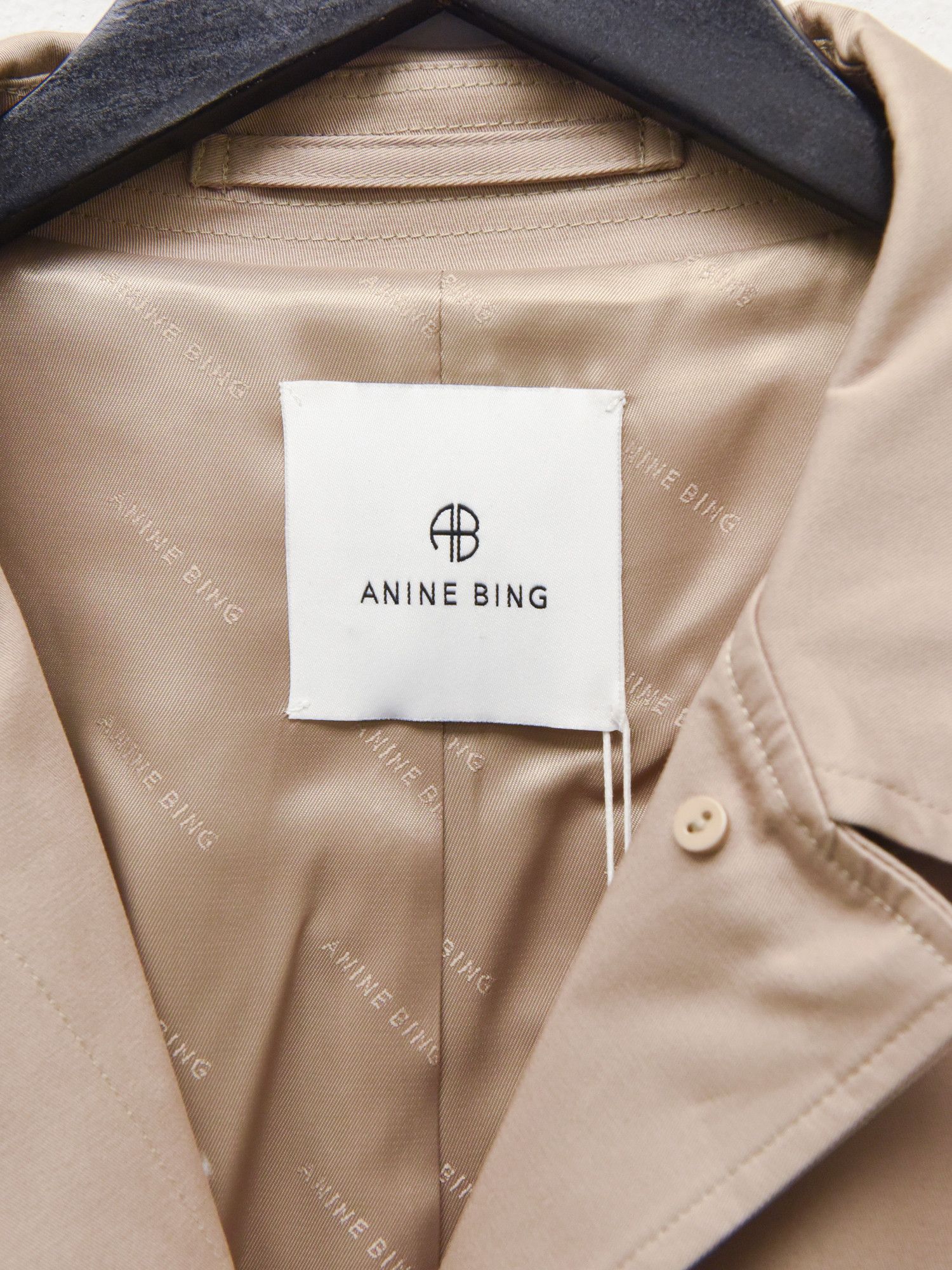 Anine Bing ANINE BING Womens Randy Maxi Trench Coat Size XS / US 0-2 / IT 36-38 - 4 Thumbnail
