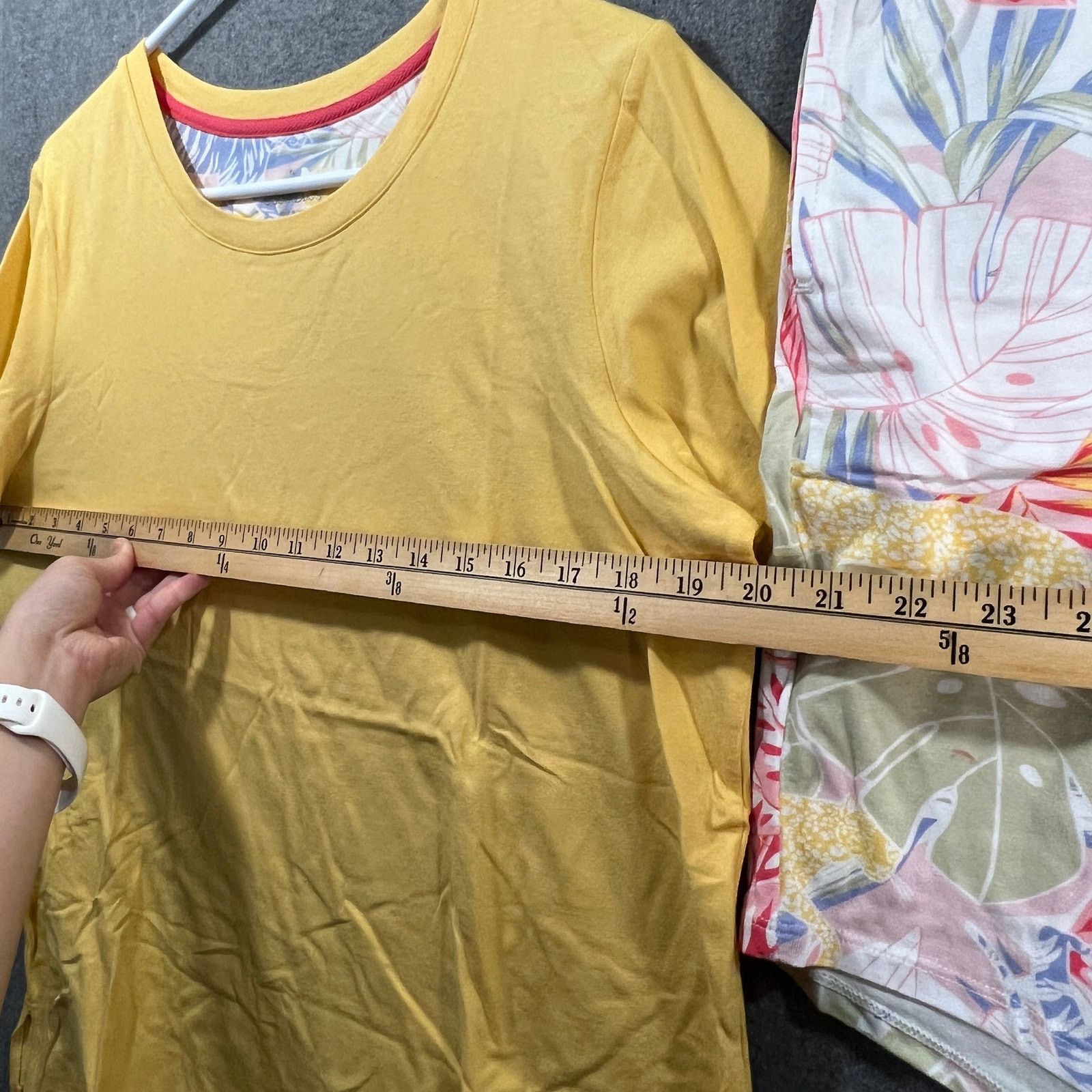 Other Cuddl Duds Cotton Core Scoop Tee and Shorts Pajama Set Size M / US 6-8 / IT 42-44 - 7 Thumbnail