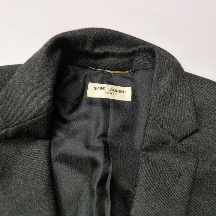 Saint Laurent Paris Saint Laurent Black Tailored Blazer-2507 Size US M / EU 48-50 / 2 - 4 Thumbnail