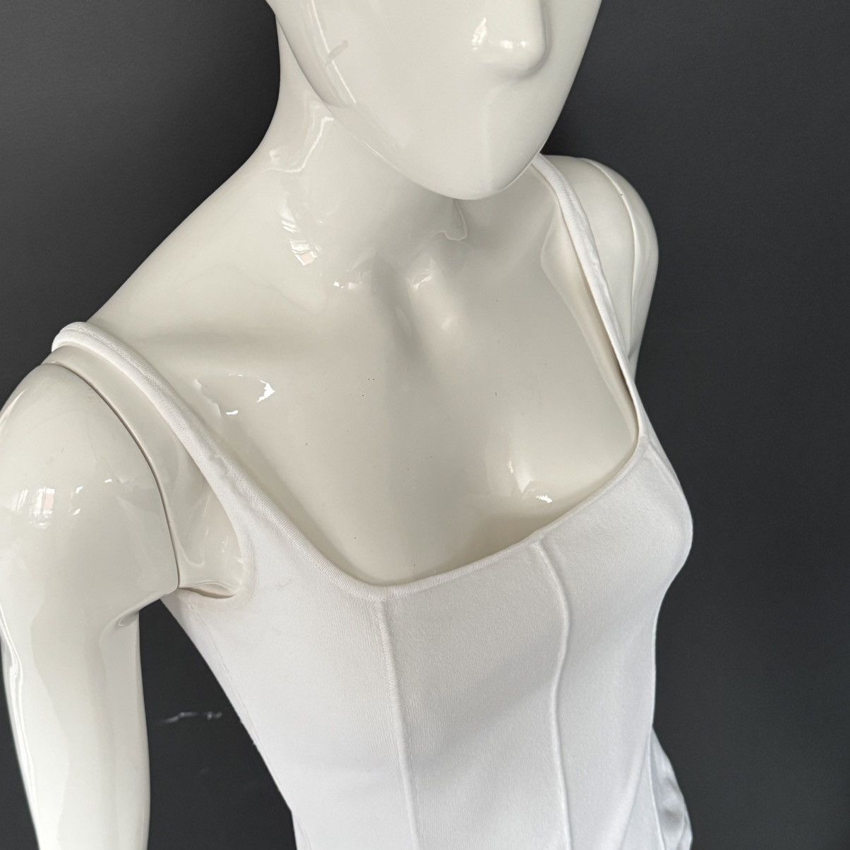 Gucci Gucci by Tom Ford 1999 corset style white top Size M / US 6-8 / IT 42-44 - 6 Thumbnail