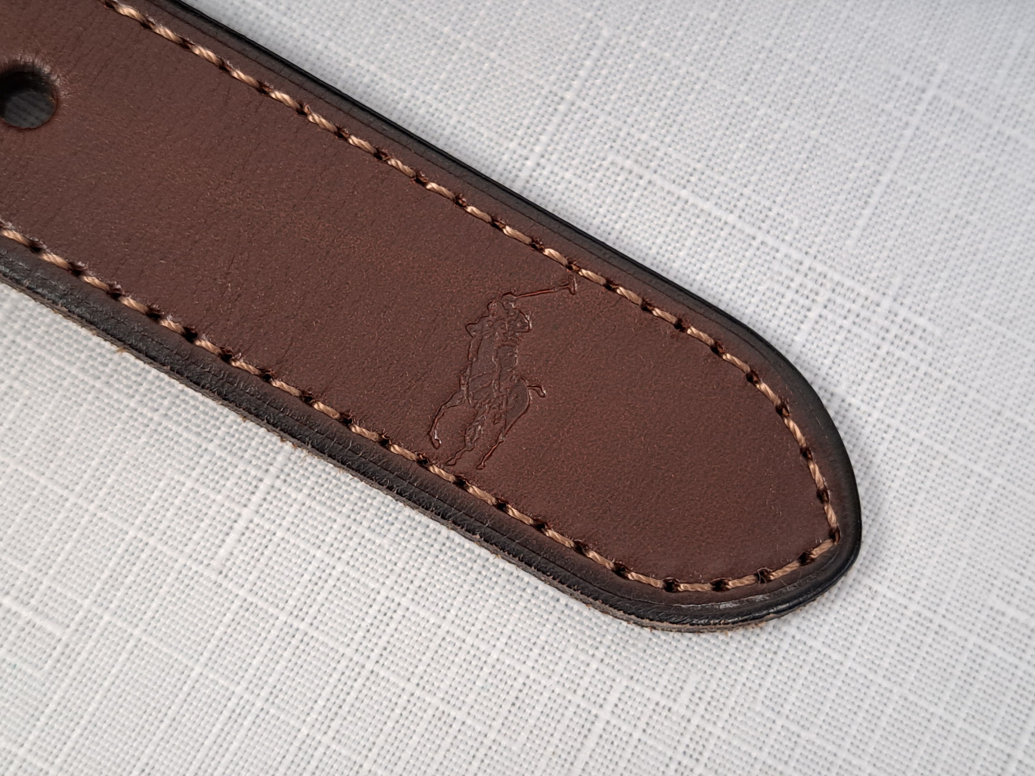 Polo Ralph Lauren Polo Ralph Lauren leather/elastic fabric belt. Size ONE SIZE - 9 Thumbnail
