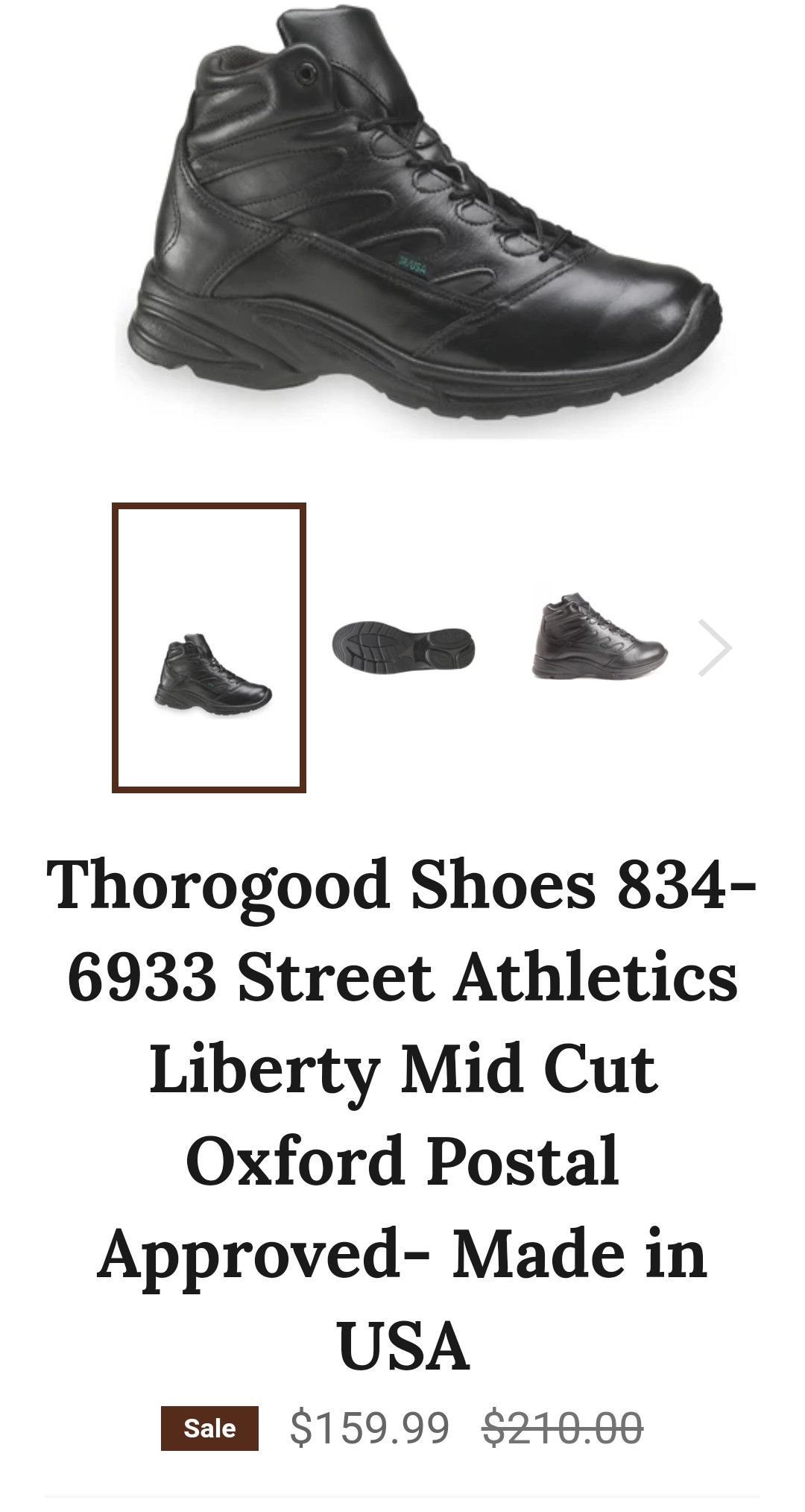 Thorogood Thorogood Shoes Street Athletics Liberty Mid Cut Oxford Size US 11.5 / EU 44-45 - 13 Thumbnail