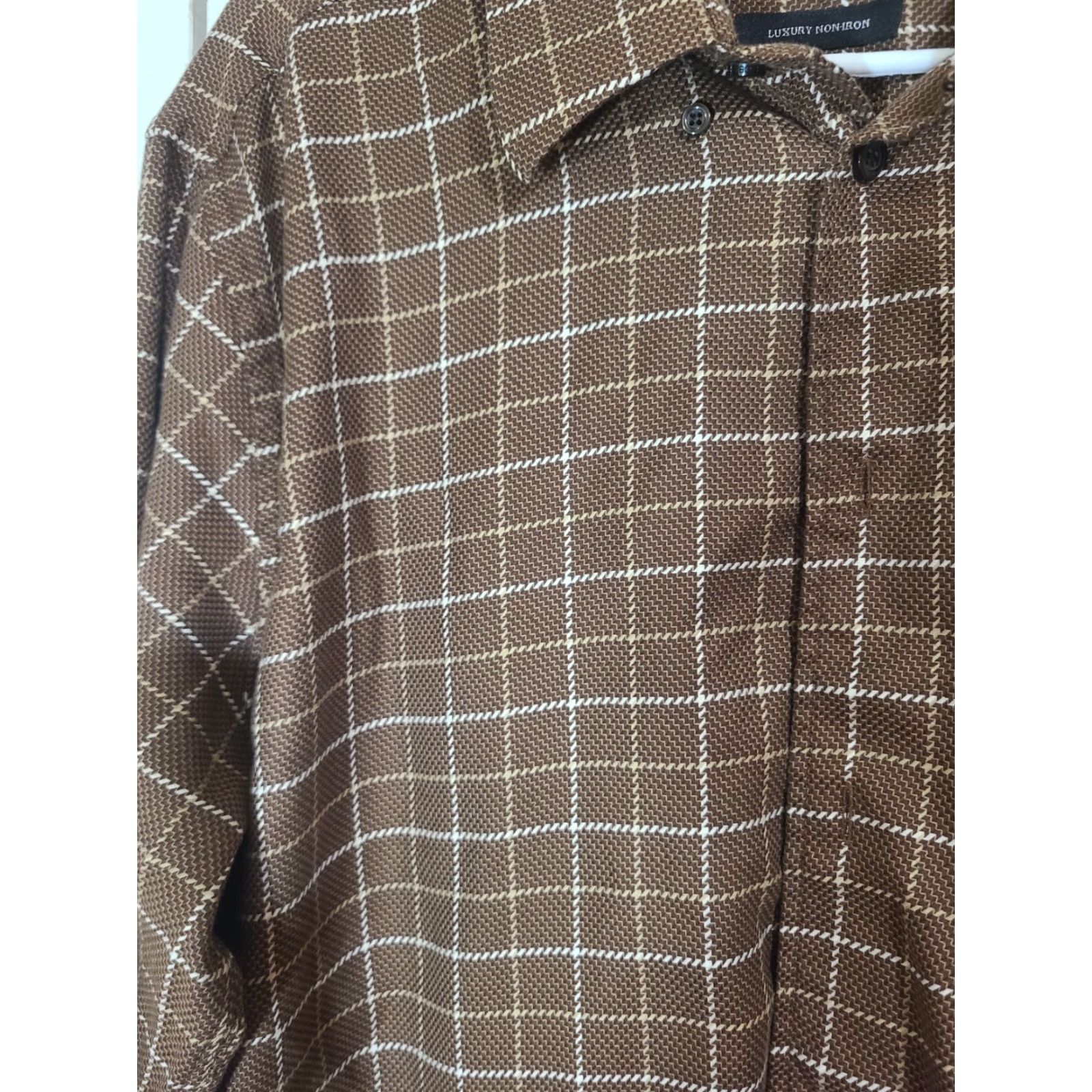 Greats Mens Kenneth Roberts Platinum Long Sleeve Brown Plaid XL Shirt Mens Kenneth Roberts Platinum Long Sleeve Brown Plaid XL Shirt Size US XL / EU 56 / 4 - 5 Thumbnail