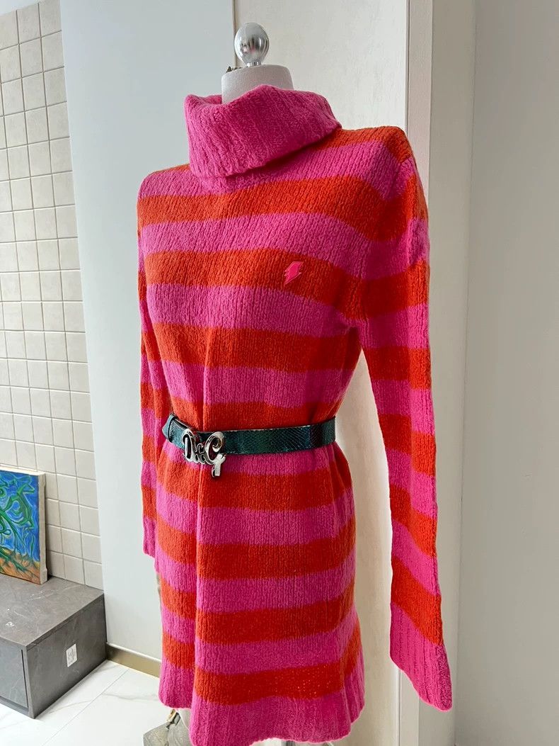 Walter Van Beirendonck walter van beirendonck 90s Early Rainbow Y2K Turtleneck Sw Size US M / EU 48-50 / 2 - 4 Thumbnail