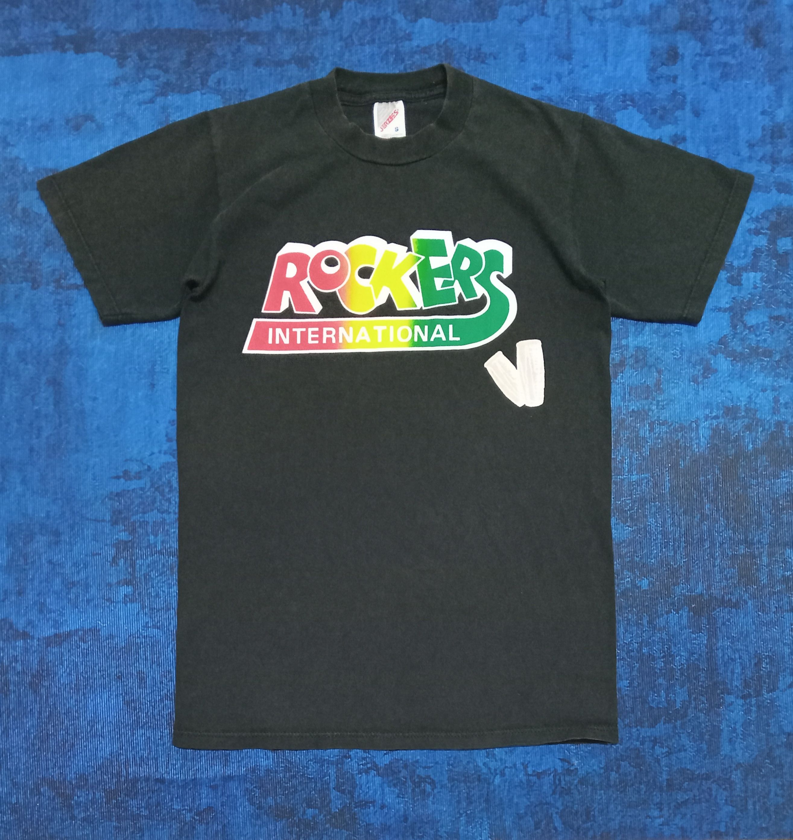 Jerzees Rockers International Extremely Rare Rasta Theme T Shirt Size US S / EU 44-46 / 1 - 1 Thumbnail
