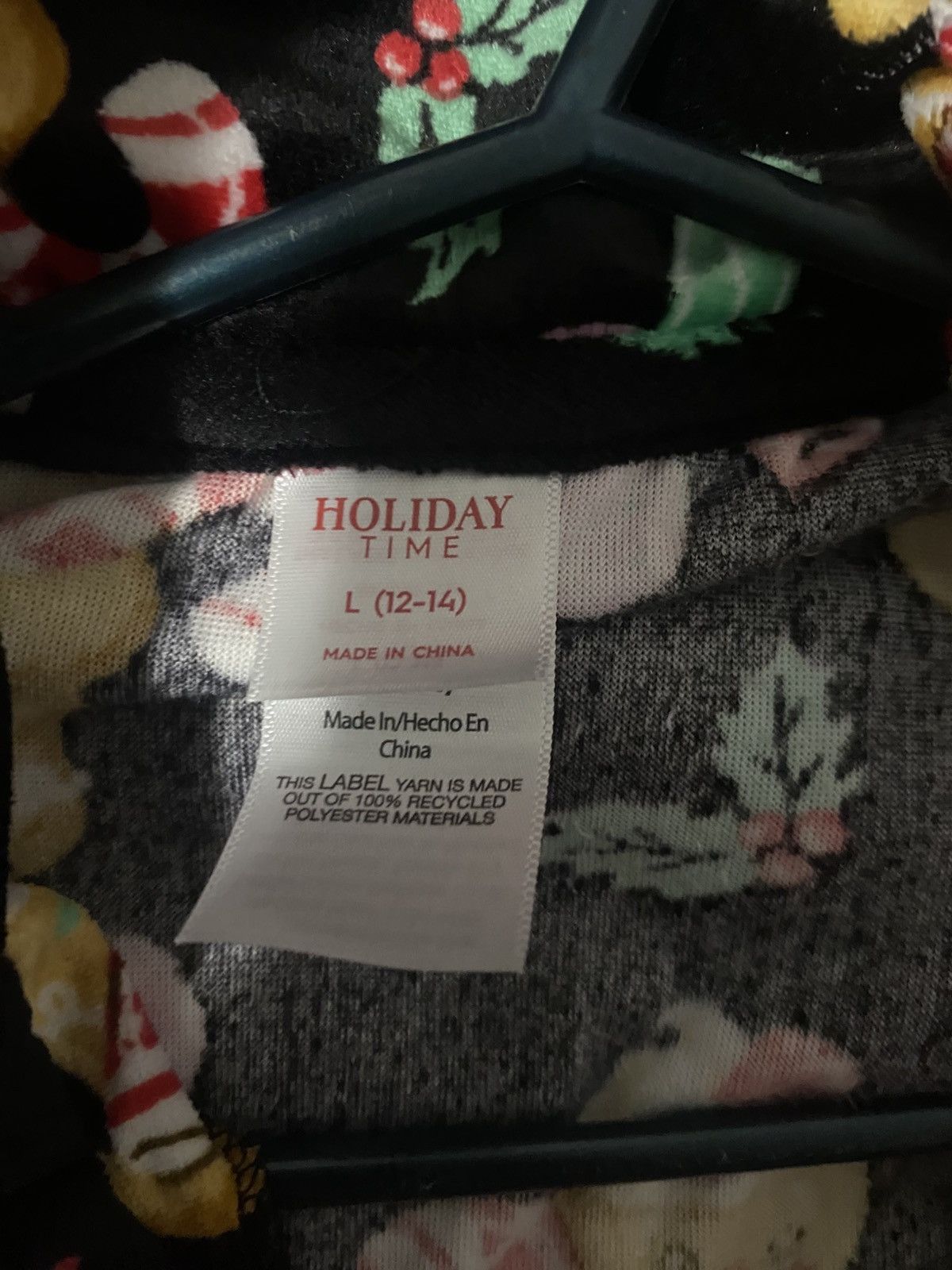 Other Cozy & Cute Holiday Time Gingerbread Man Button-Up Shirt Size L / US 10 / IT 46 - 6 Thumbnail