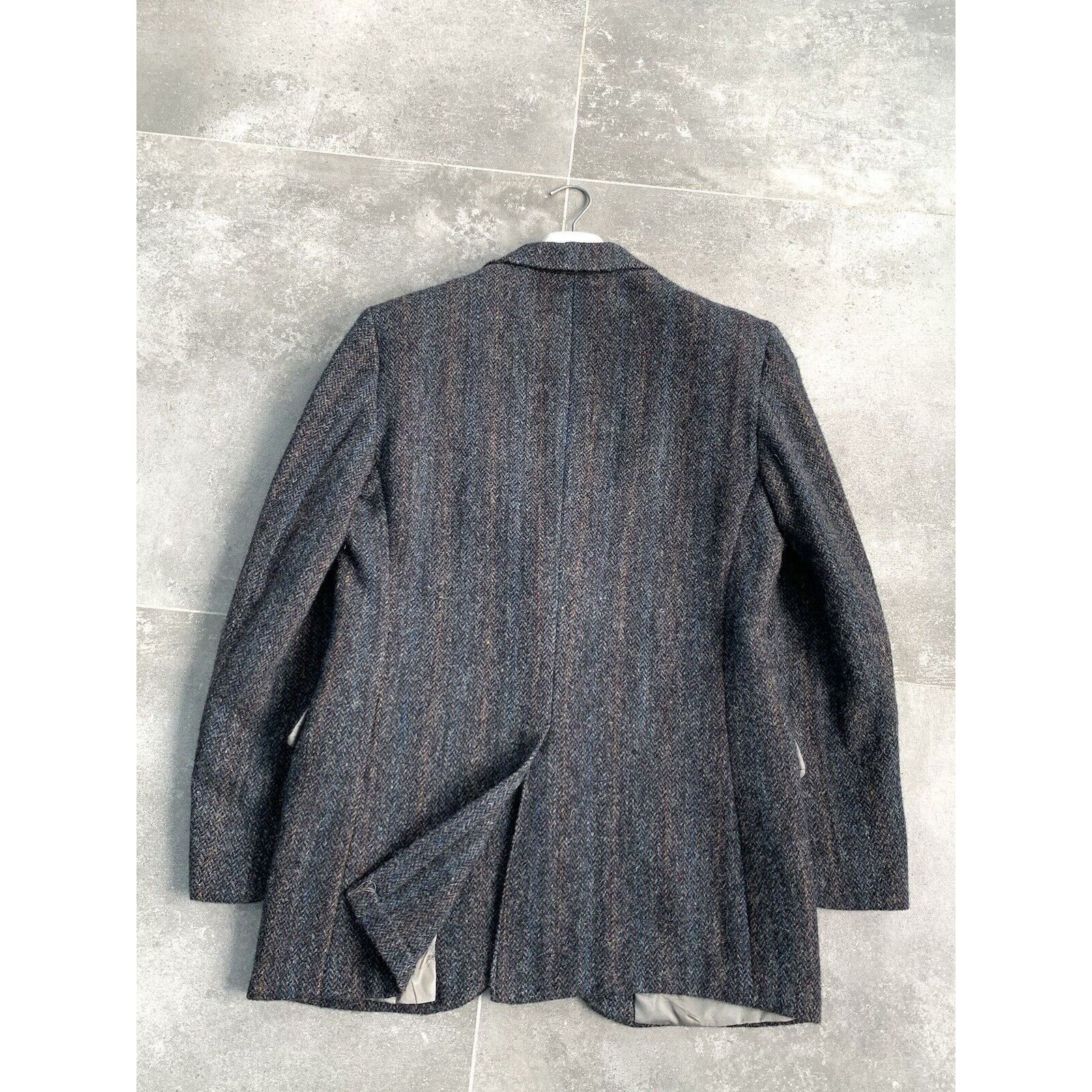 Harris Tweed × Vintage Men's HARRIS TWEED MADE IN USA Sport Blazer Jacket EU50 UK40 Size 50R - 23 Thumbnail