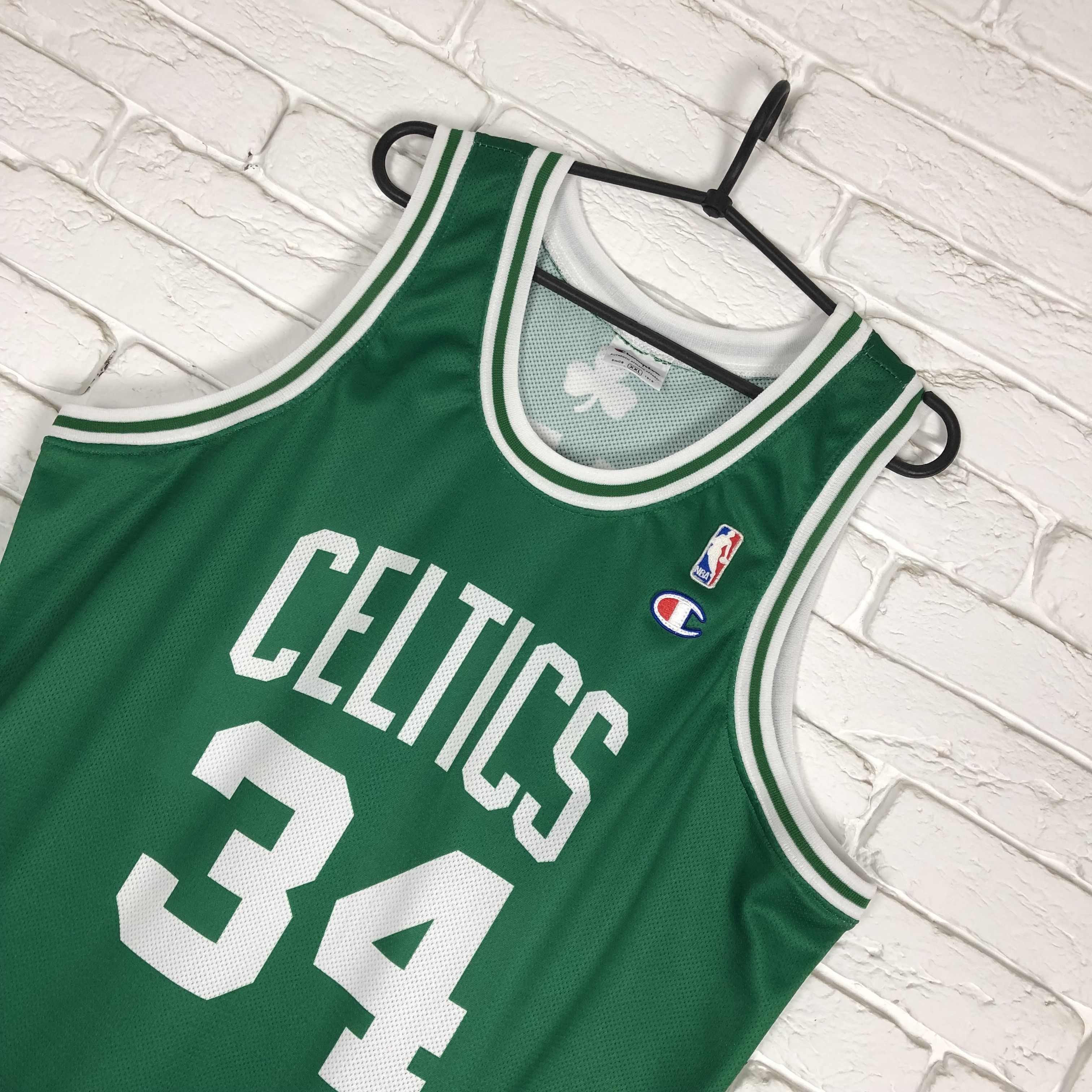 NBA Boston Celtics #34 Paul Pierce vintage champion jersey Size US XXL / EU 58 / 5 - 2 Thumbnail