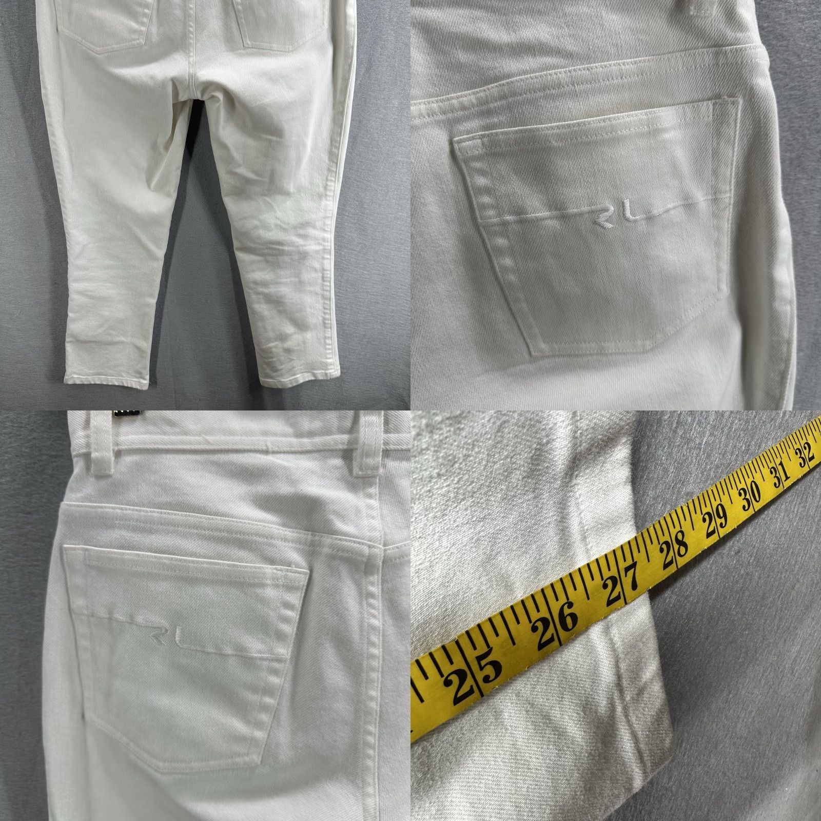 Ralph Lauren Ralph Lauren Black Label Denim Jeans Womens 4 Straight Leg Preppy Quiet Luxury Shirt Adults Black Denim Jeans Size 27" / US 4 / IT 40 - 9 Thumbnail