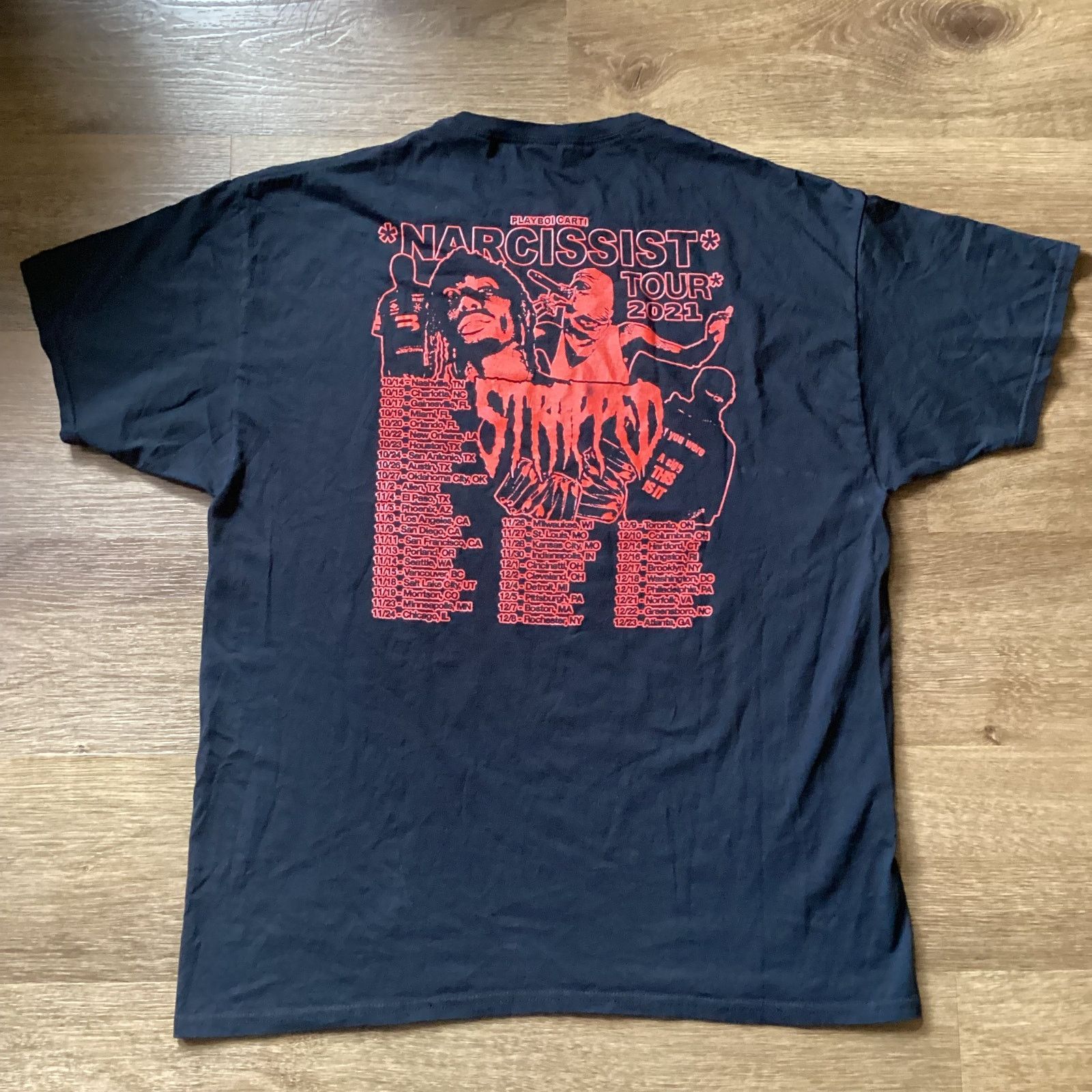 Fruit Of The Loom 2021 Playboi Carti Tour Merch Size US XL / EU 56 / 4 - 3 Thumbnail