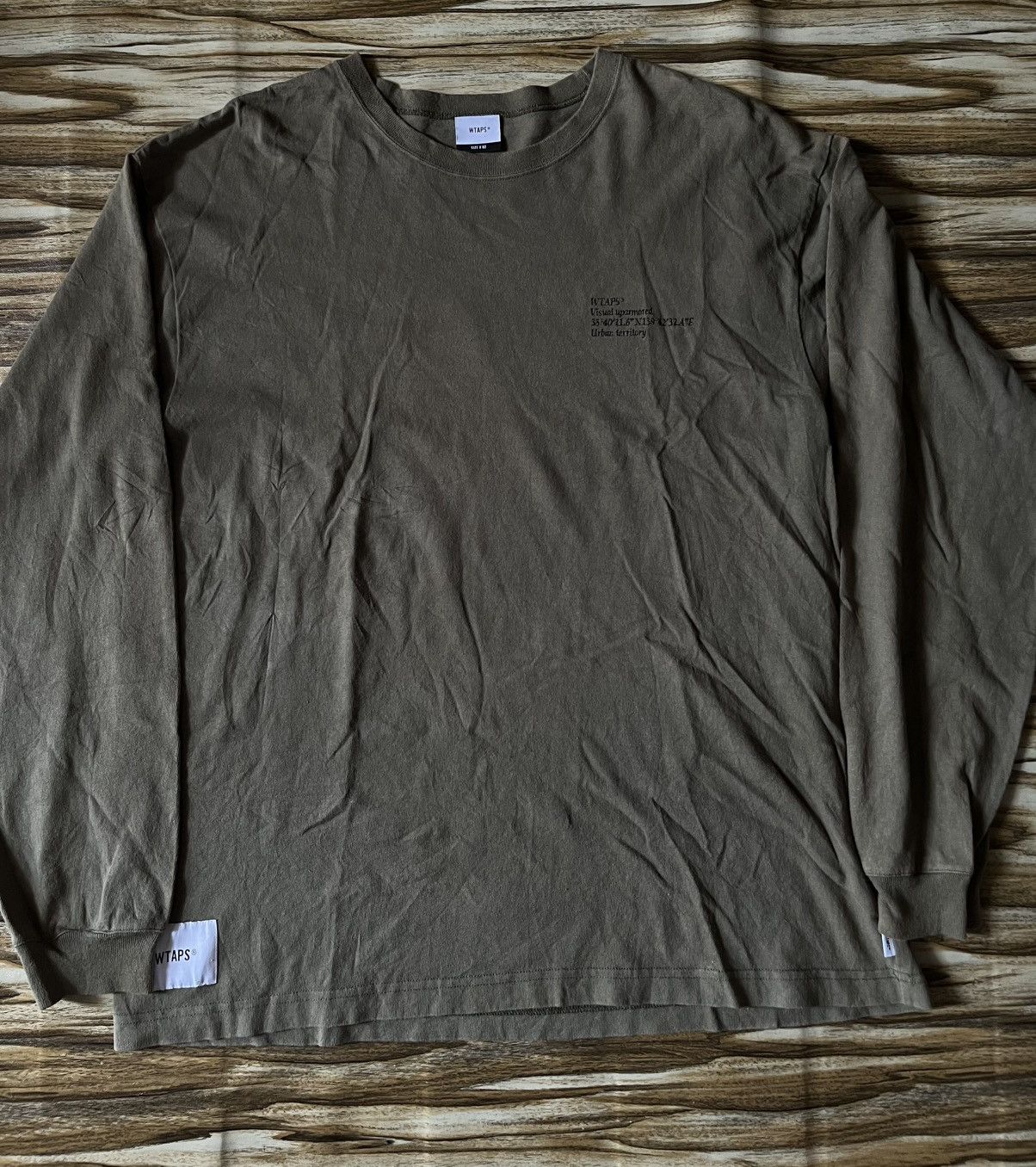 Wtaps 🇯🇵 Wtaps Casual Longsleeve Spec Military in Green Size US M / EU 48-50 / 2 - 2 Thumbnail