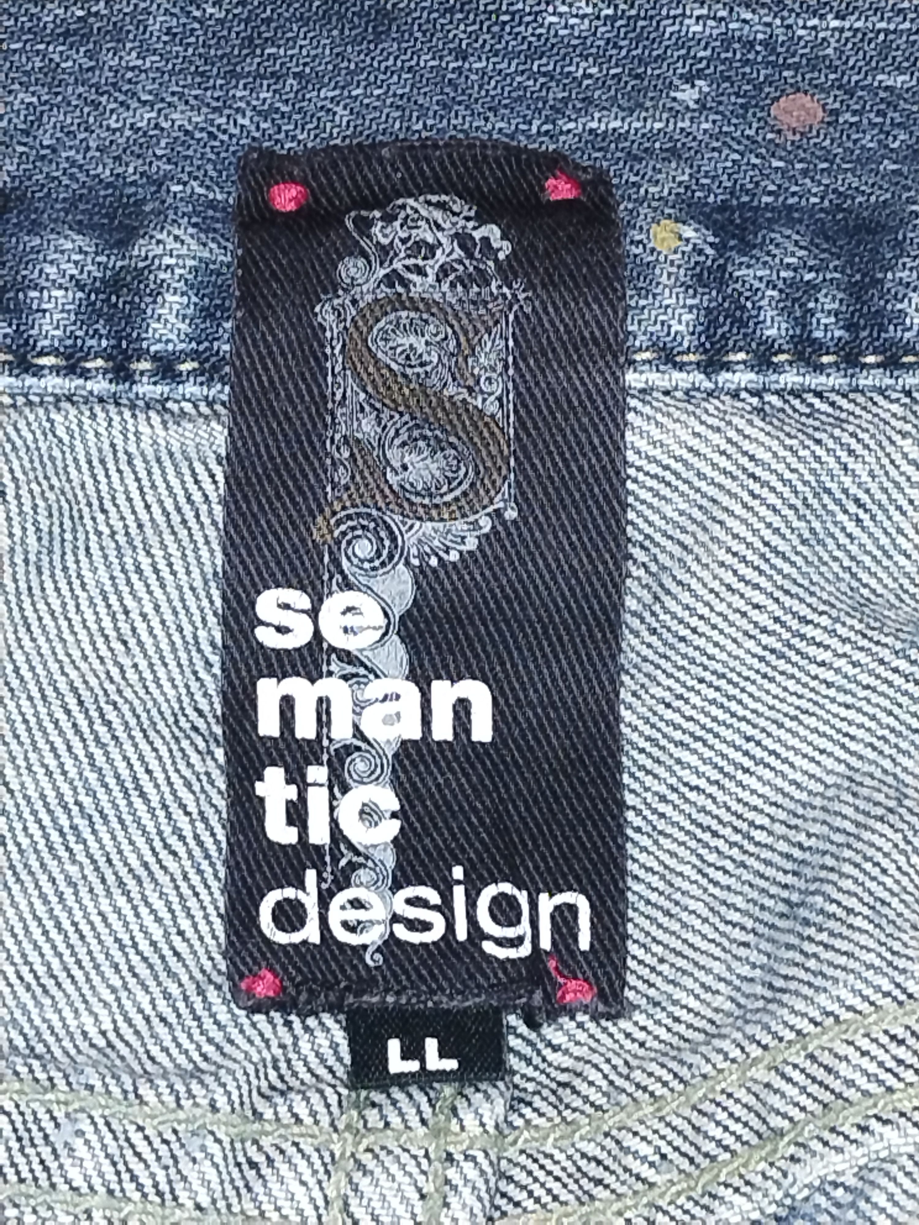 If Six Was Nine × Tornado Mart × semanticdesign ❗ ARCHIVE SEMANTIC DESIGN PAINTER DENIM❗Flared jeans Size US 33 - 3 Thumbnail