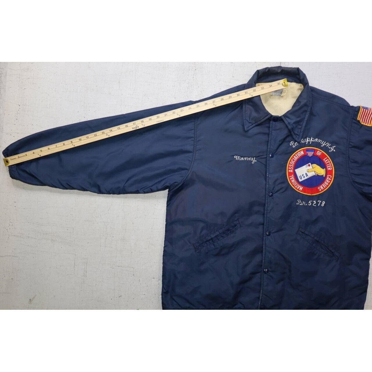 Vintage Vintage 60s USPS Mail National Association of Letter Carrier Size US XL / EU 56 / 4 - 7 Thumbnail