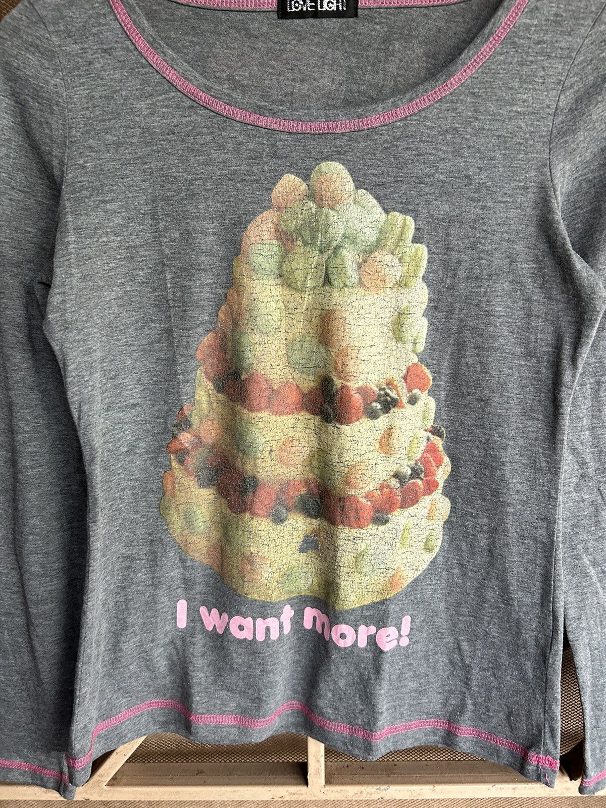 Beauty Beast × Hysteric Glamour × Japanese Brand 💸BINDINGOFFER💸Japanese Love Light I love cake I want more! Size US M / EU 48-50 / 2 - 2 Thumbnail