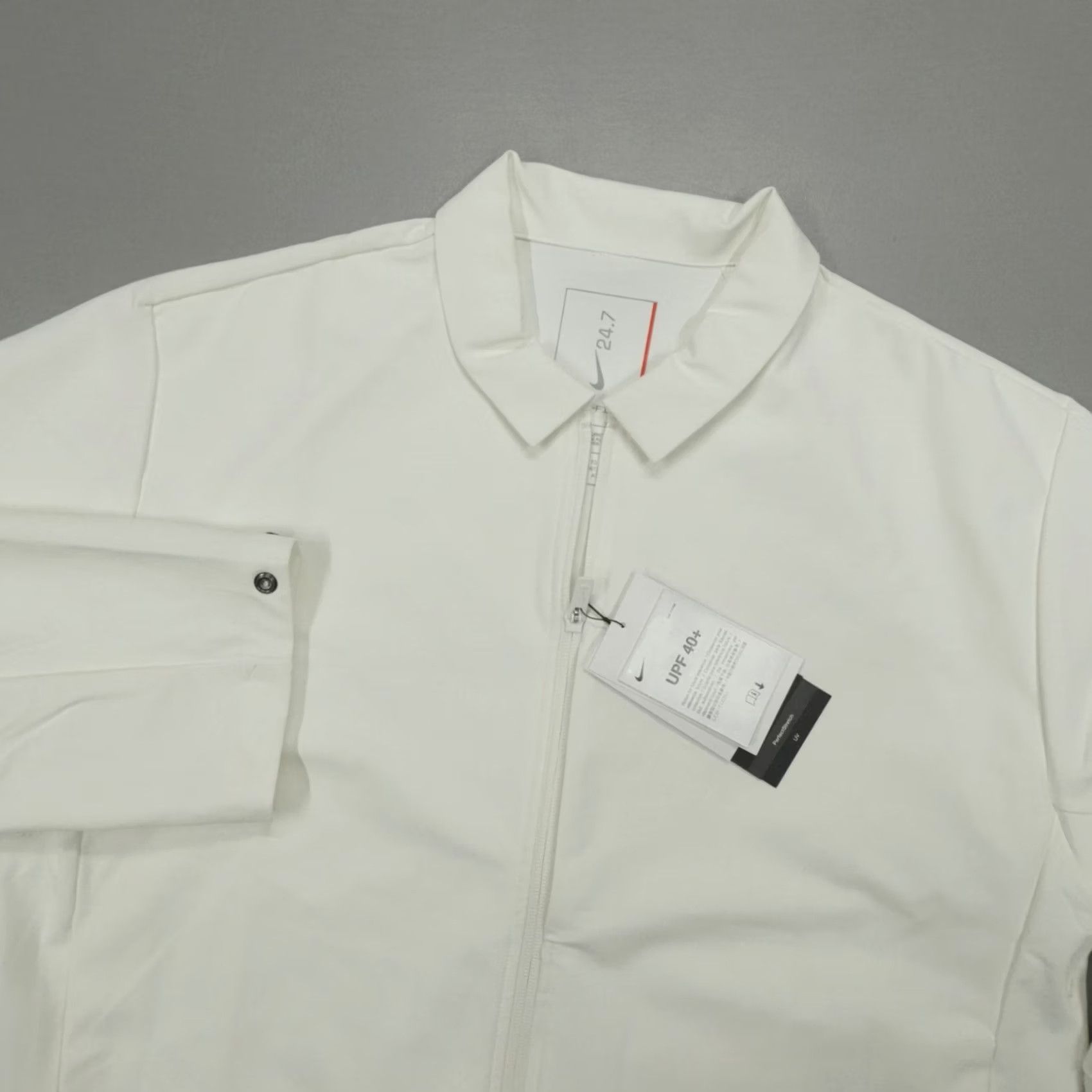 Nike Nike 24.7 PerfectStretch Jacket Dri-FIT UV IF2867-133 Men's Size S White Size US S / EU 44-46 / 1 - 2 Thumbnail