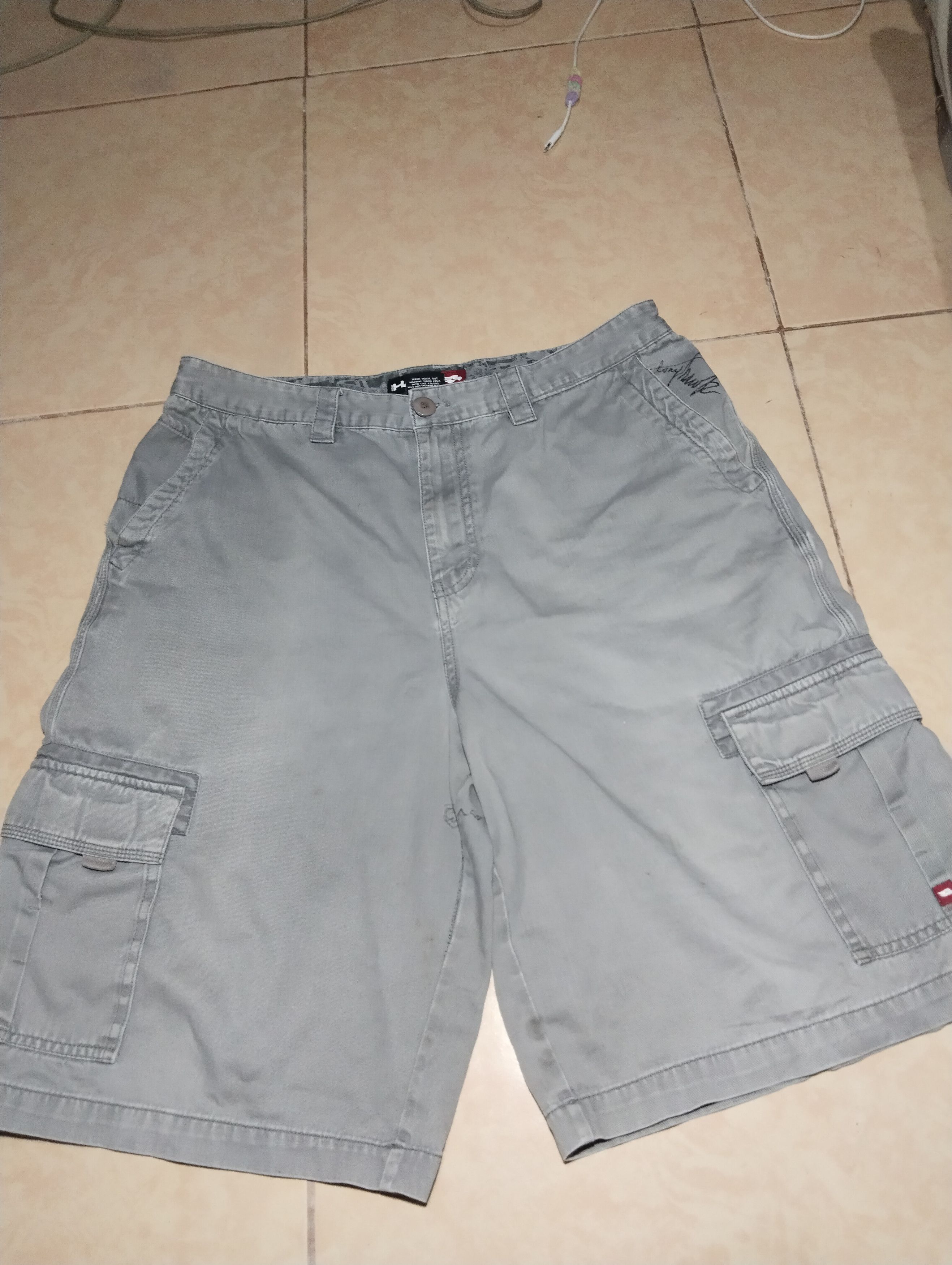 Tony Hawk Vintage Tony Hawk Baggy Jorts Y2K Skater Shorts Size US 34 / EU 50 - 6 Thumbnail