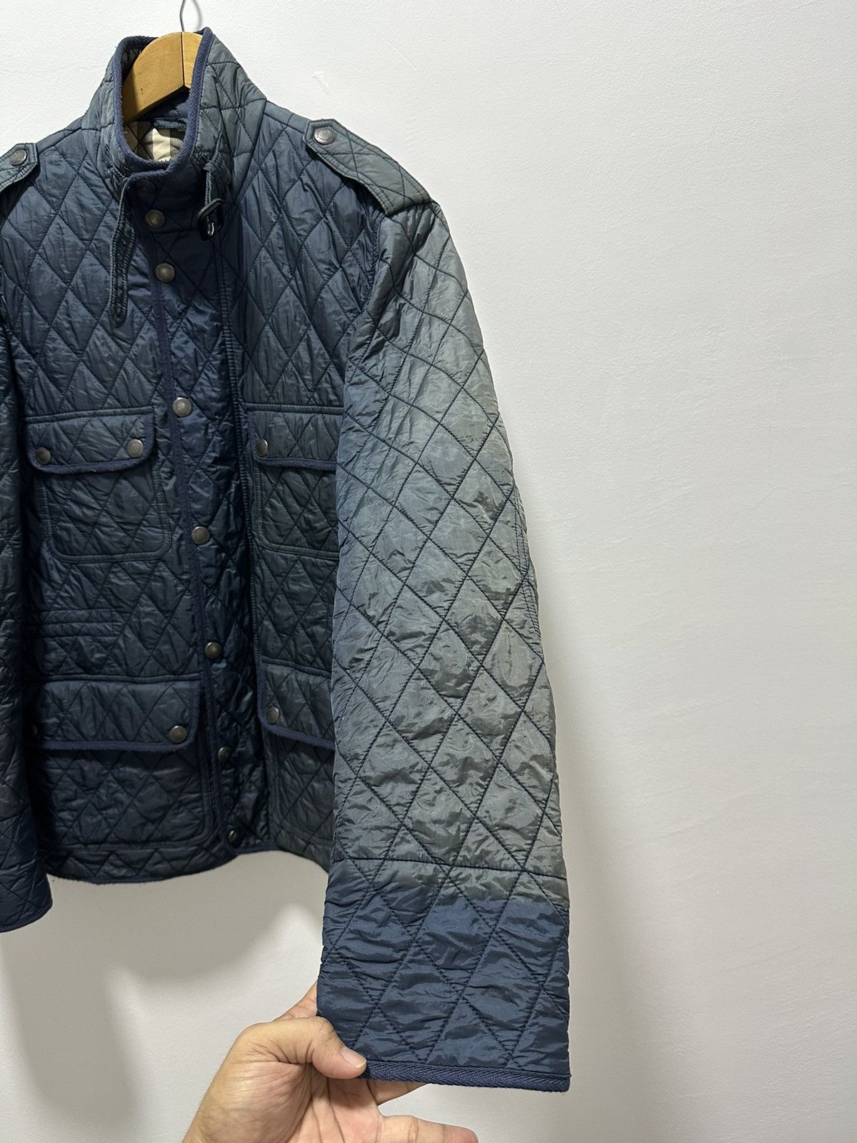 Burberry Burberry Brit Quilted Jacket Design Sun Faded Size US L / EU 52-54 / 3 - 5 Thumbnail