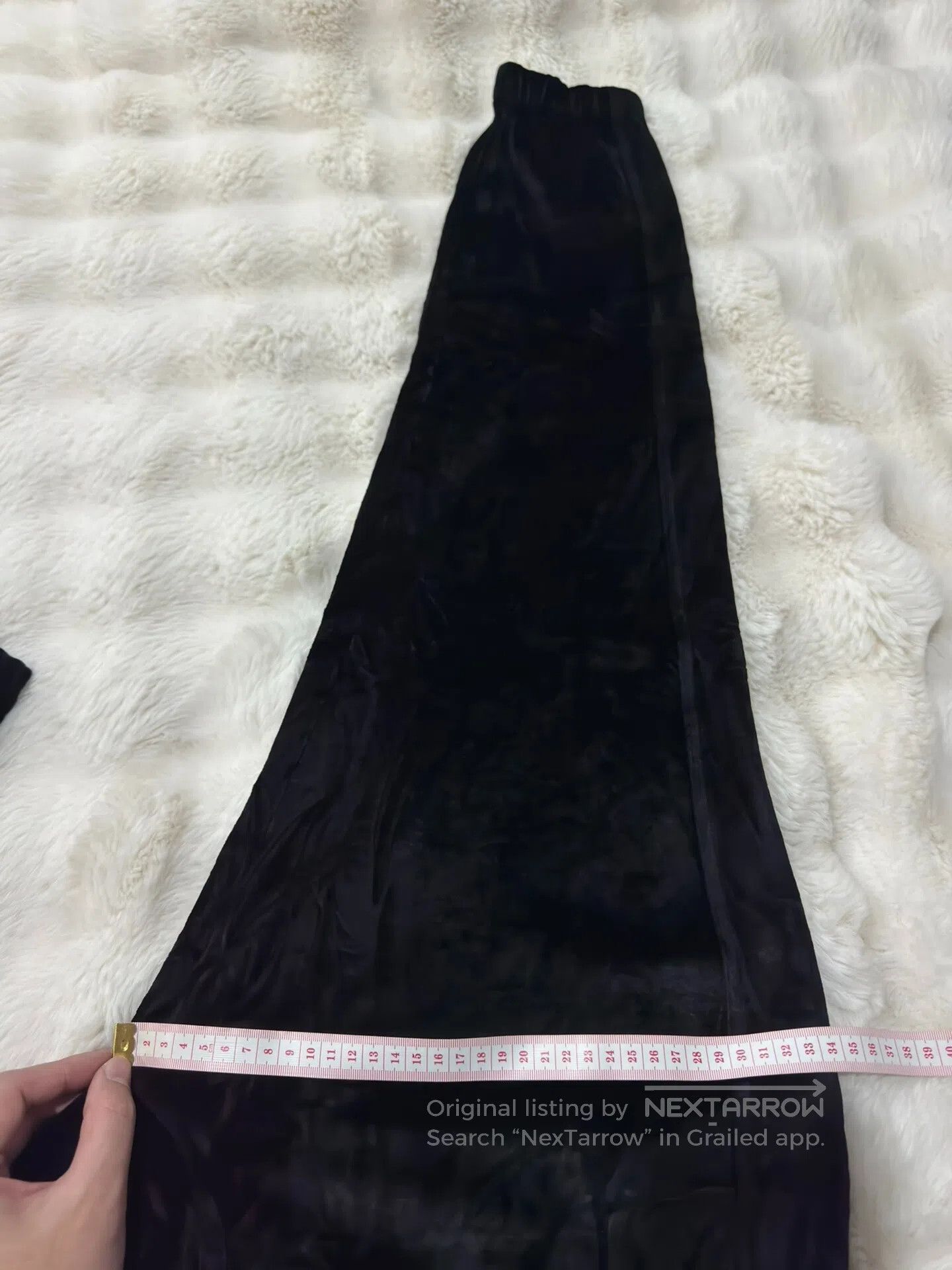 Saint Laurent Paris Saint Laurent Paris size L Velvet Elastic Men's Trousers| Size US 27 - 7 Thumbnail
