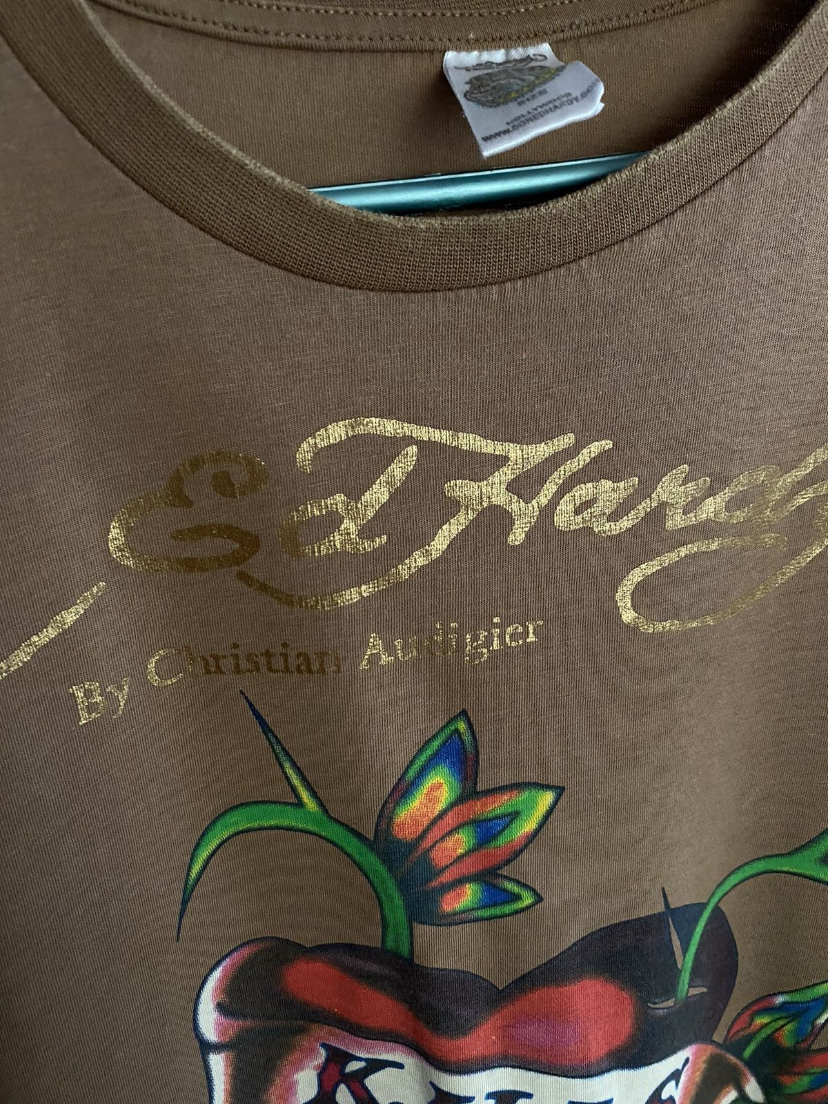 Christian Audigier × Ed Hardy × Vintage Ed Hardy love kills slowly T-shirt Size US L / EU 52-54 / 3 - 2 Thumbnail