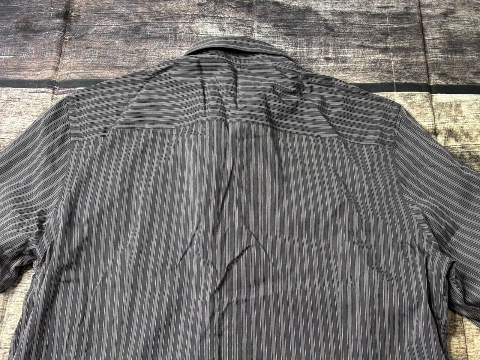 Versace Versace Collection Shirt Mens 41 16 Trend Fit Striped Medusa Size US M / EU 48-50 / 2 - 8 Thumbnail