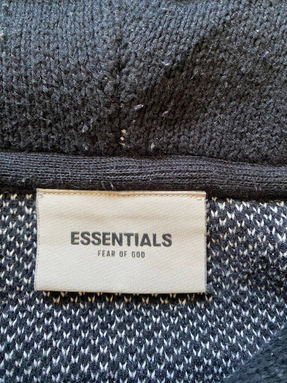 Essentials × Fear of God Essentials knit hoodie Size US L / EU 52-54 / 3 - 5 Thumbnail