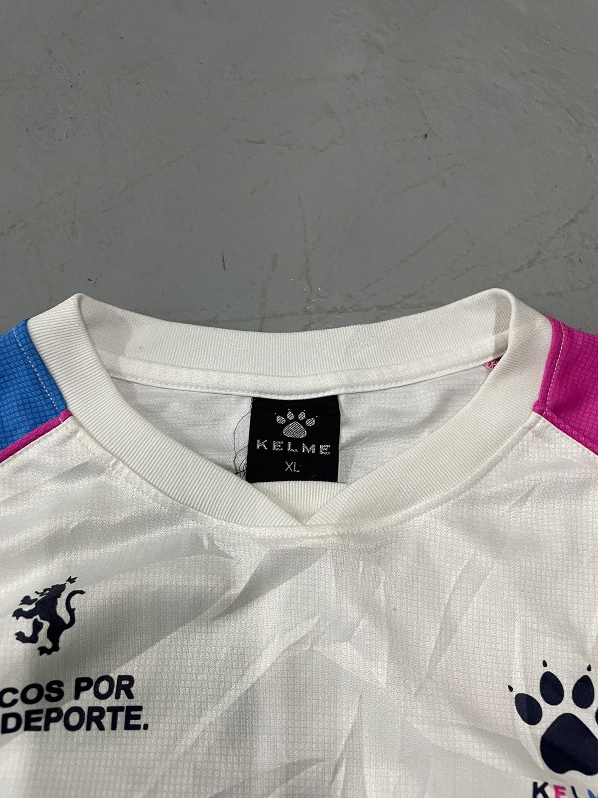 Japanese Brand Kelme Longsleeve Jerseys Size US XL / EU 56 / 4 - 5 Thumbnail