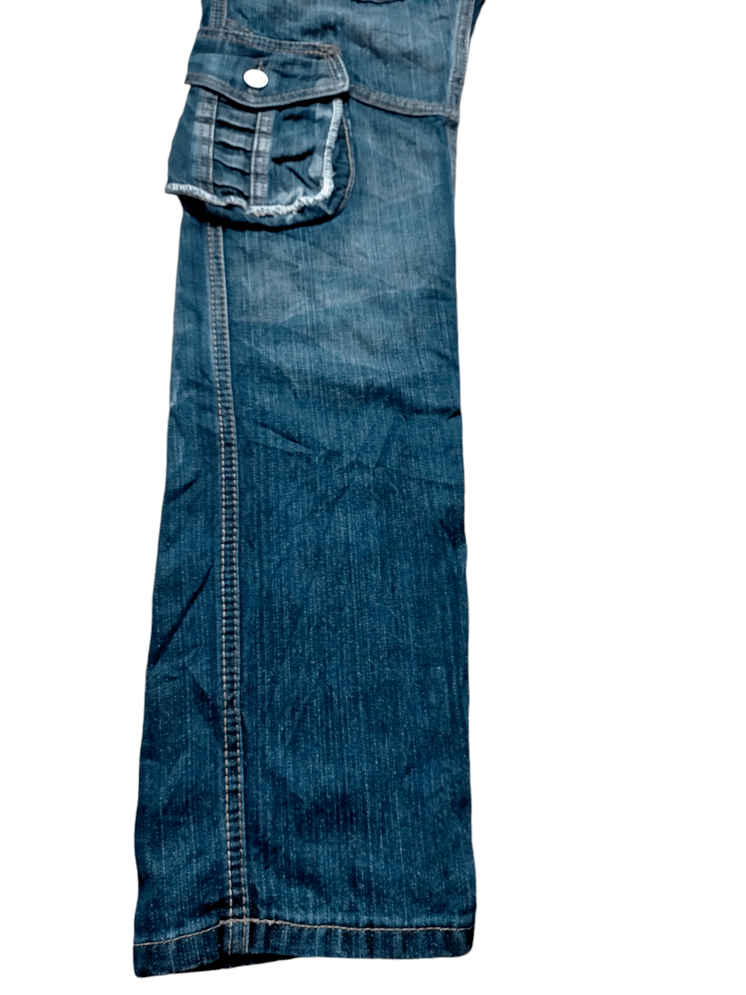 Hysteric Glamour × Japanese Brand Jeans De Art Bondage Punk Cargo Denim Pants Size US 32 / EU 48 - 10 Thumbnail