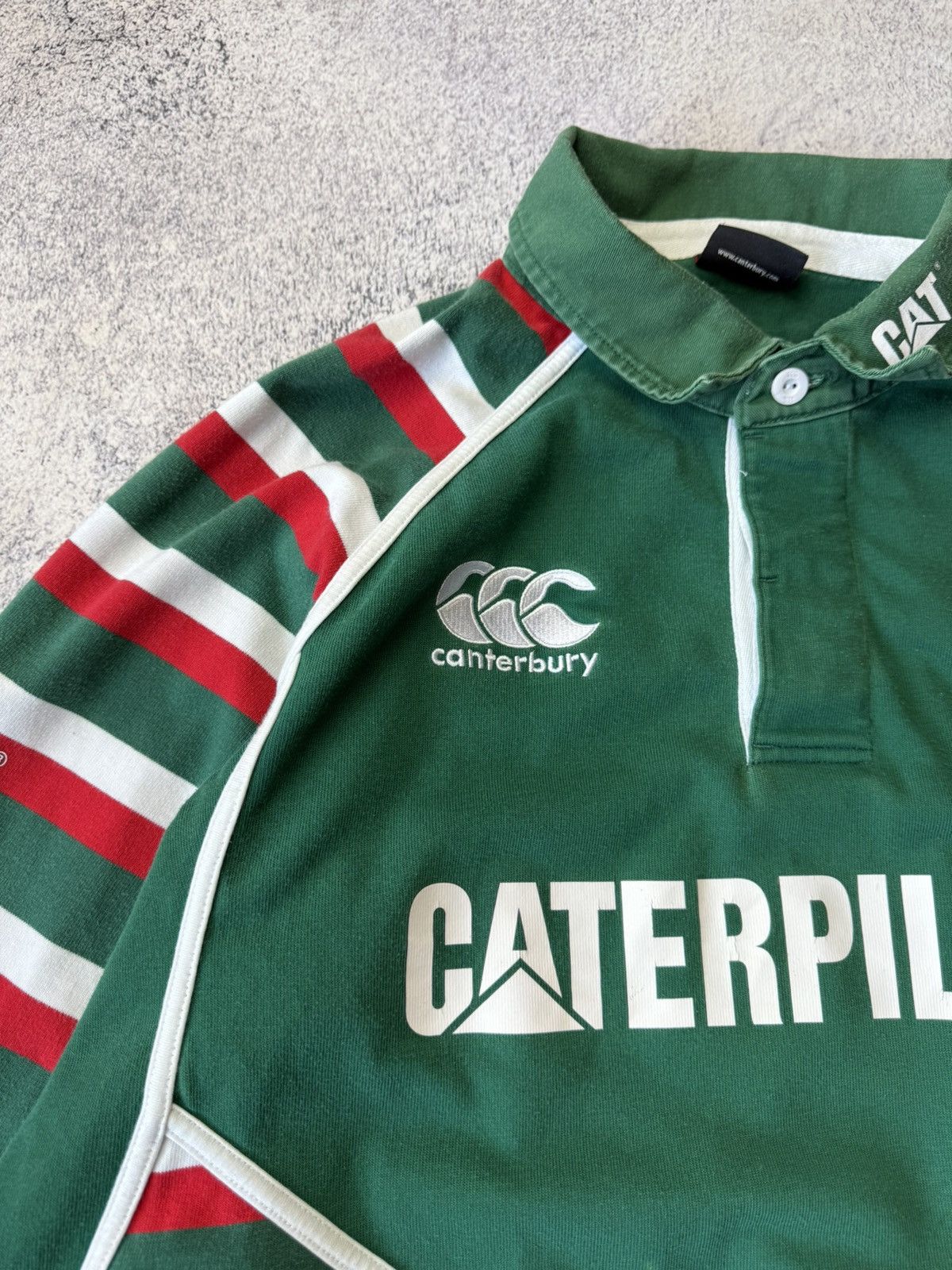 Canterbury of New Zealand LEICESTER TIGERS RUGBY HOME JERSEY SHIRT CANTERBURY 2012-13 Size US XL / EU 56 / 4 - 7 Thumbnail