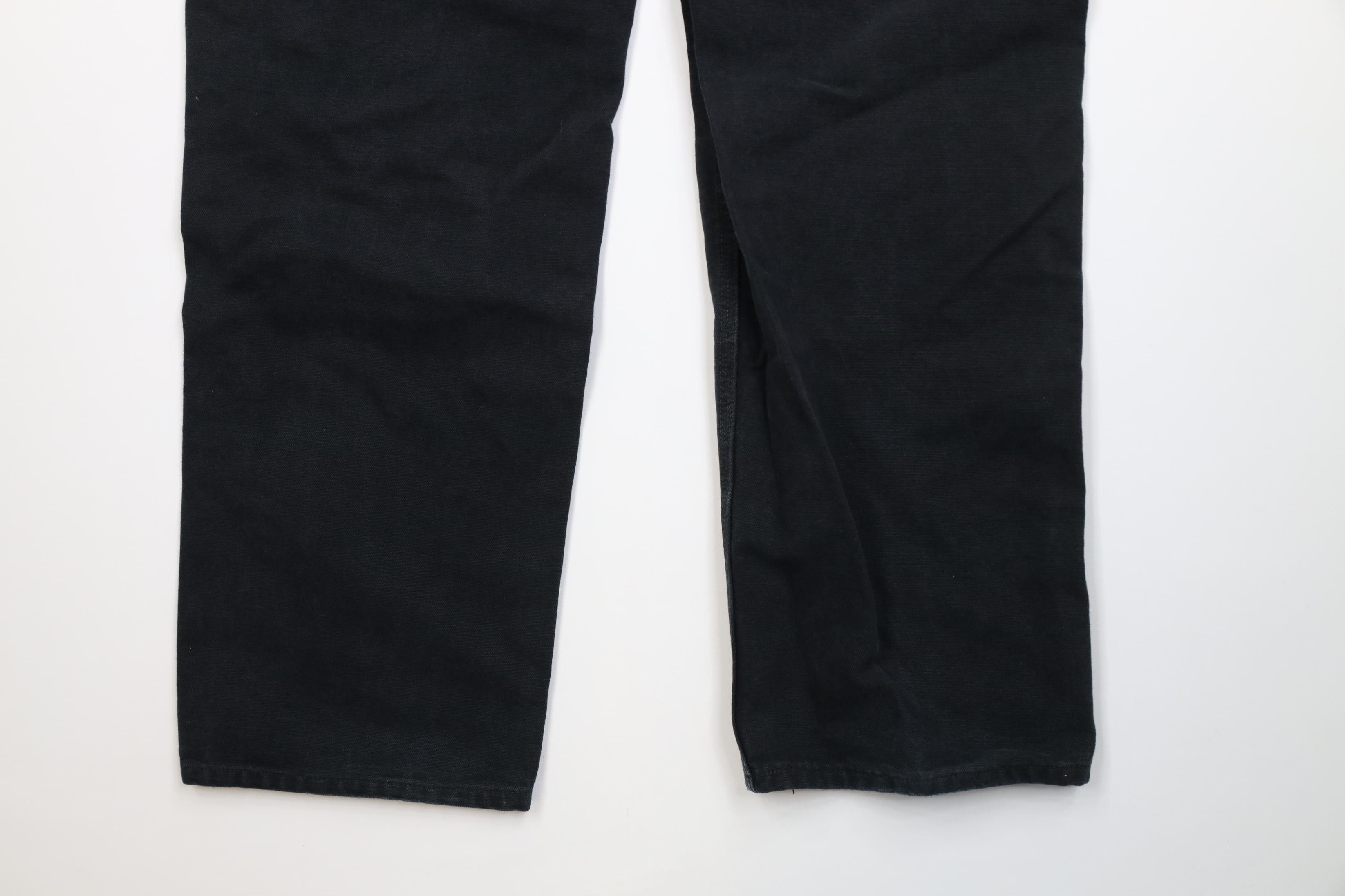 Carhartt Vintage Carhartt Original Fit Wide Leg Double Knee Pants Size US 33 - 13 Thumbnail