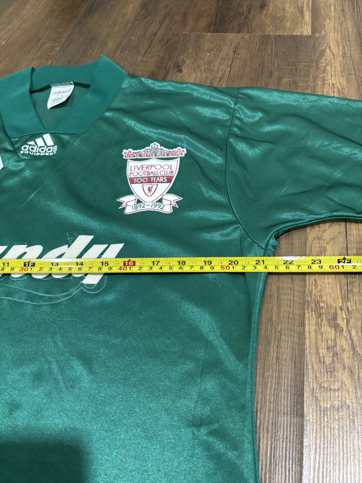 Adidas × Vintage Vintage Adidas Liverpool Jersey Carlsberg REPLACED TO CANDY Size US M / EU 48-50 / 2 - 13 Thumbnail
