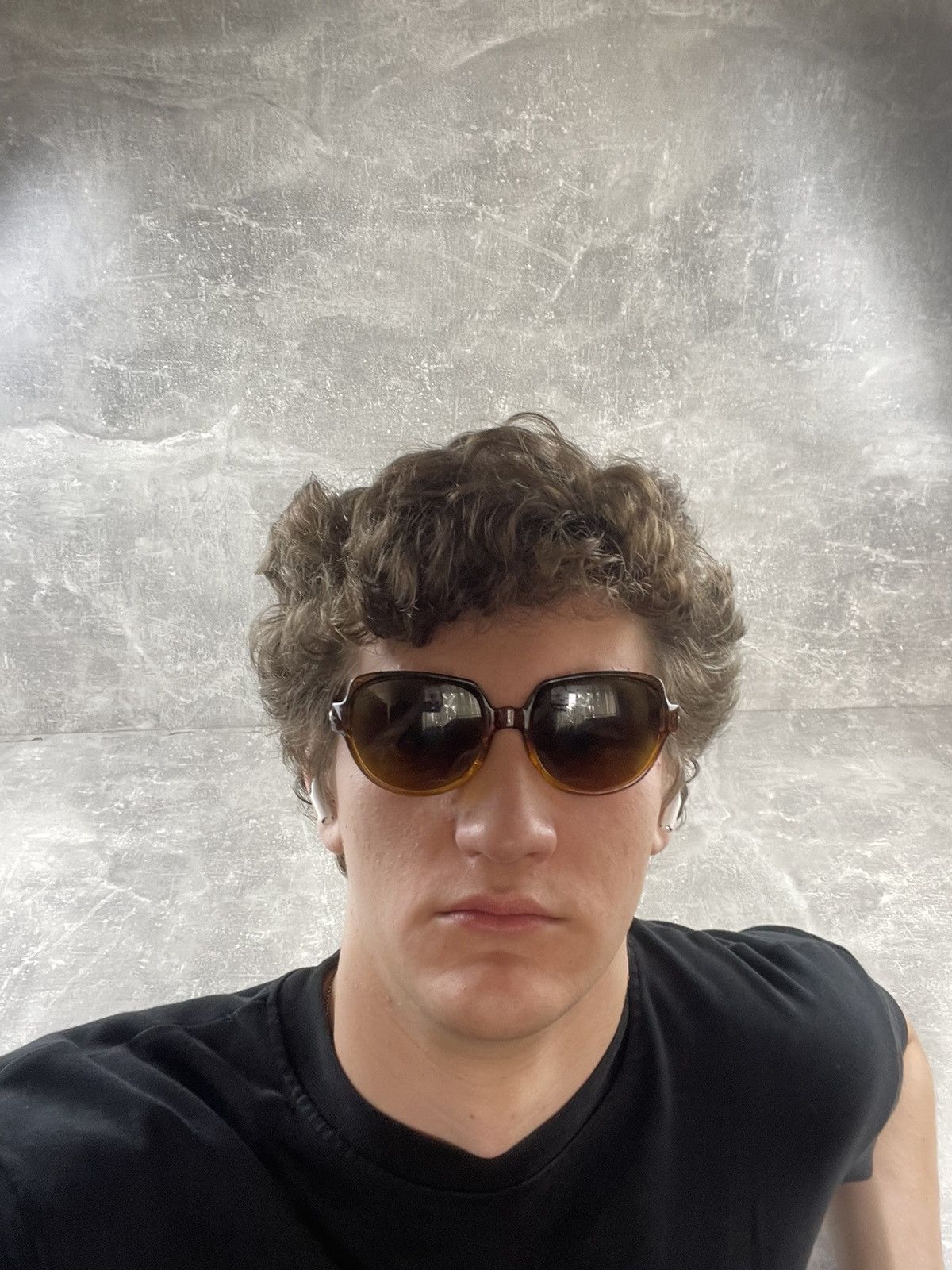 Christian Dior Monsieur × Vintage 80s Christian Dior Sunglasses Tortoise Shell Gradient CDLogo Size ONE SIZE - 2 Thumbnail