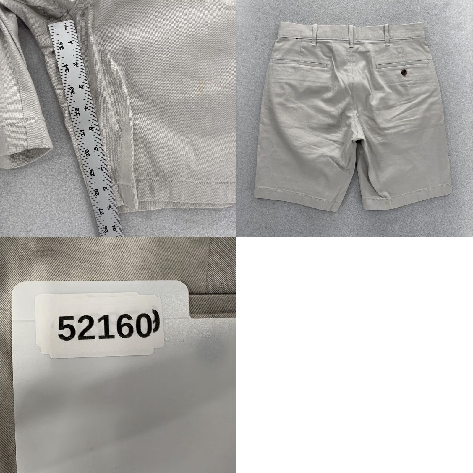 J.Crew J.Crew Shorts Mens 28 Beige Chino Flat Front 9" Twill Casual Summer NWT Sleeves? Size US 28 / EU 44 - 9 Thumbnail