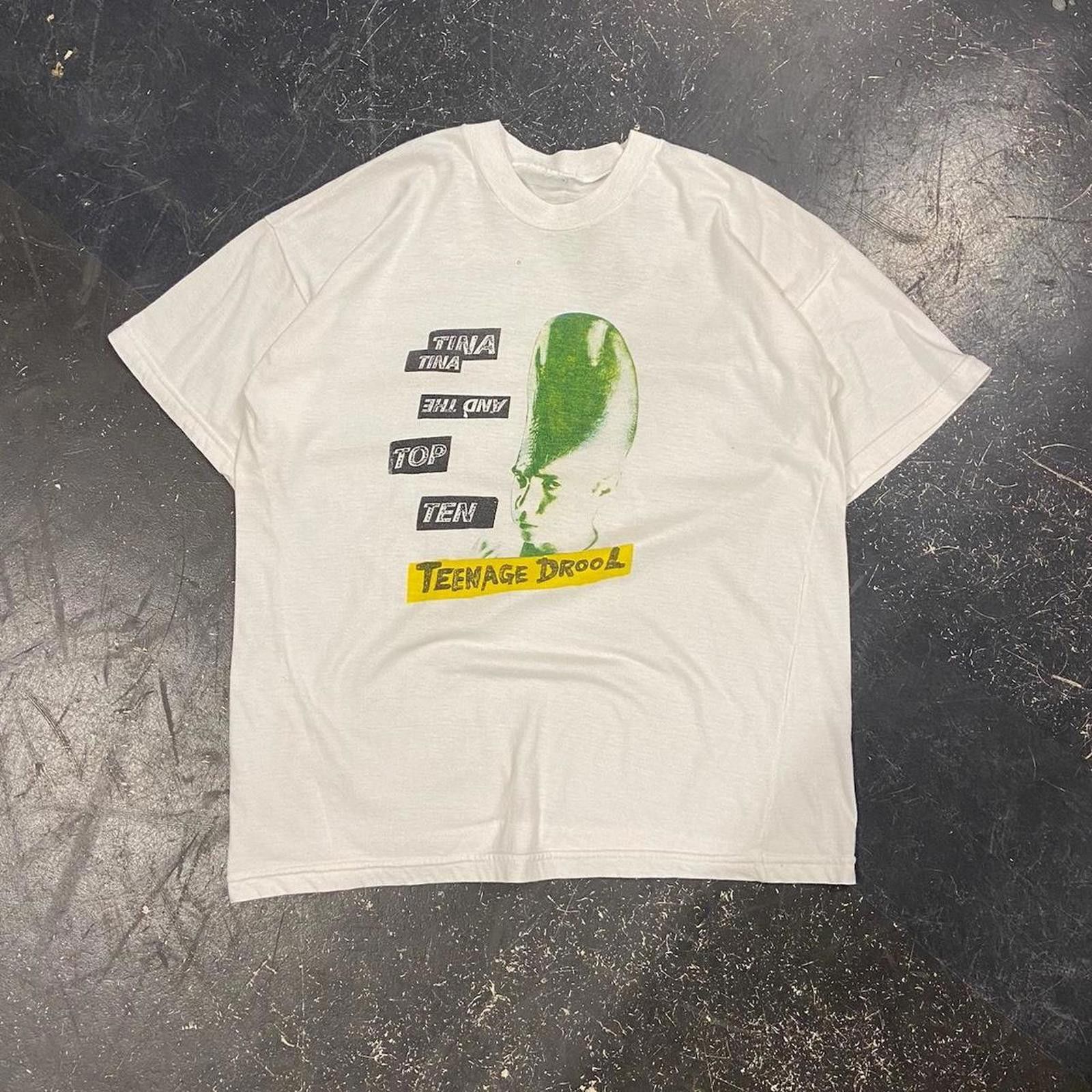Band Tees 1994 Tina and the Top Ten Teenage Drool Tour Tee Size US L / EU 52-54 / 3 - 1 Thumbnail