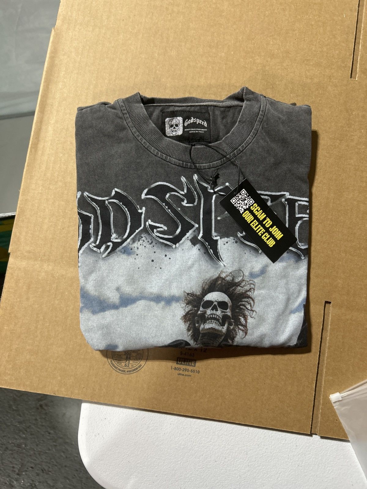Godspeed Rocker LS T-shirt (Black Wash) Size US S / EU 44-46 / 1 - 7 Thumbnail