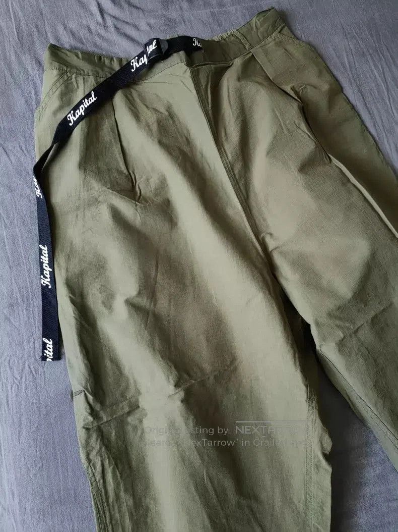 Kapital KAPITAL Military Style Cargo Trousers for Men. Size US 36 / EU 52 - 6 Thumbnail