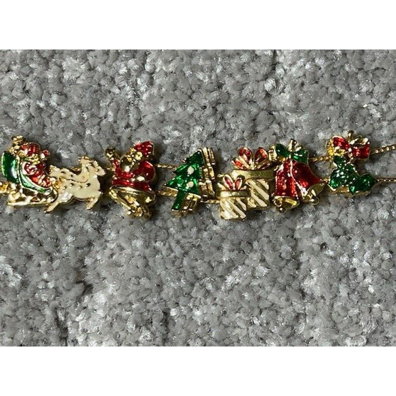 Other Christmas Theme Slide Panels Charm Bracelet & Earrings Size ONE SIZE - 8 Thumbnail