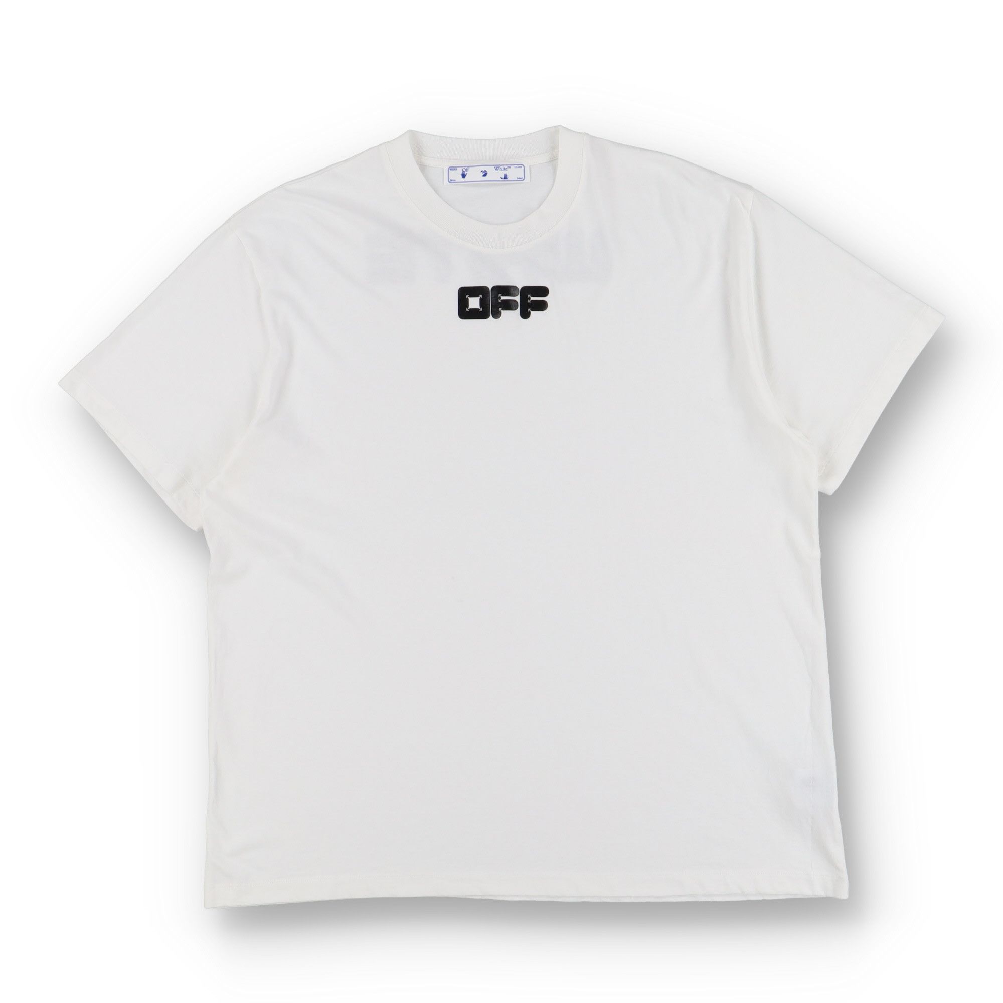 Off-White White Rubber Arrows Font Logo Oversized T-Shirt Size US XS / EU 42 / 0 - 1 Thumbnail