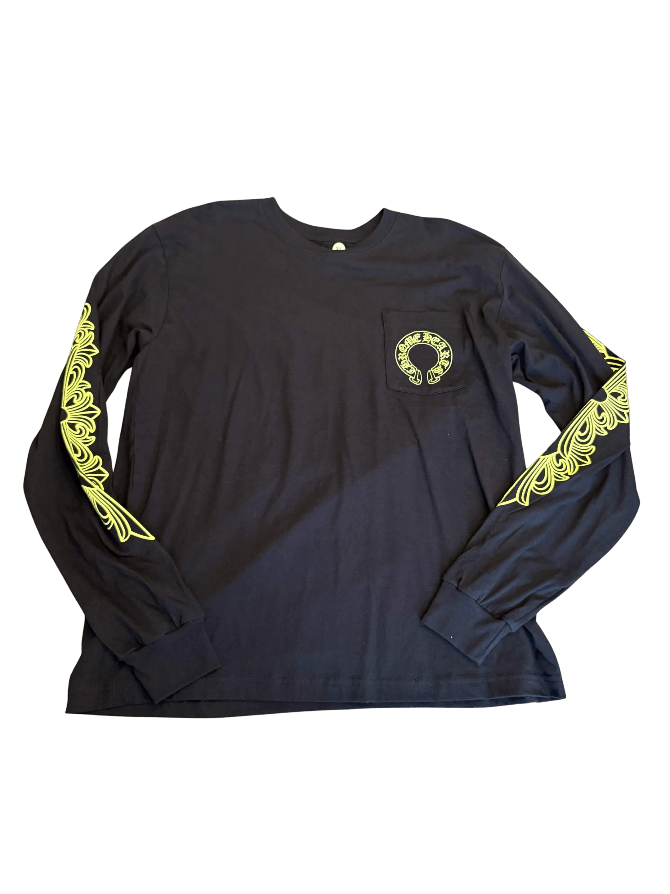Chrome Hearts CHROME HEARTS Horseshoe Long Sleeve BLACK | Grailed