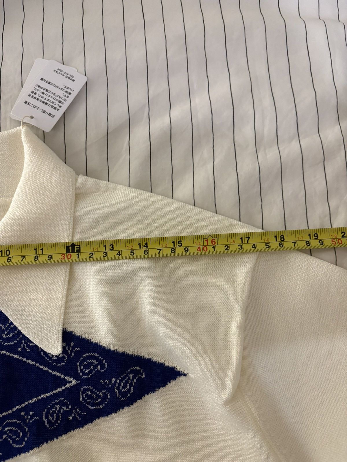 Kapital Kapital 14G Cotton Tomahawk Paisley Carol Polo Size US M / EU 48-50 / 2 - 7 Thumbnail