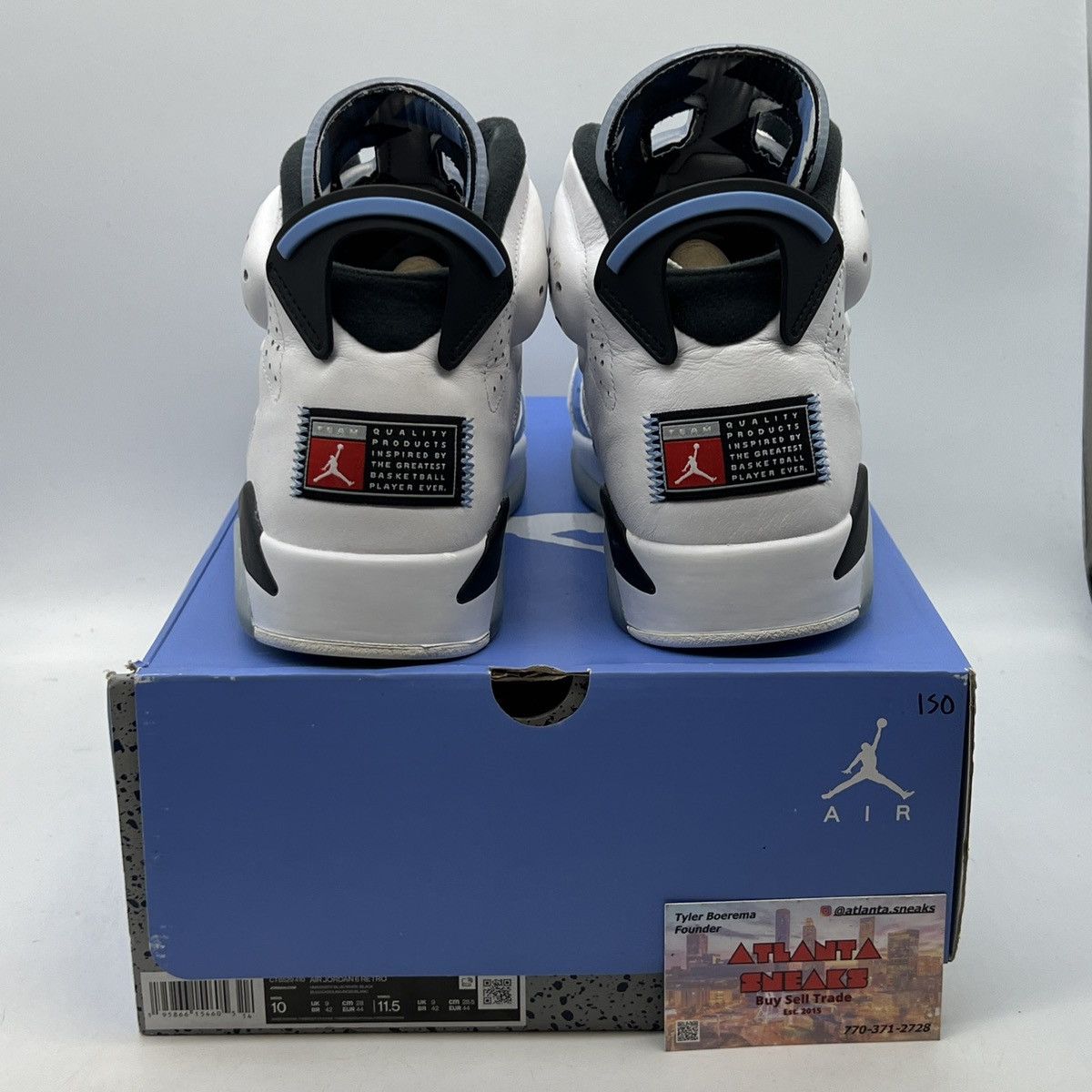 Air Jordan 6 UNC Home