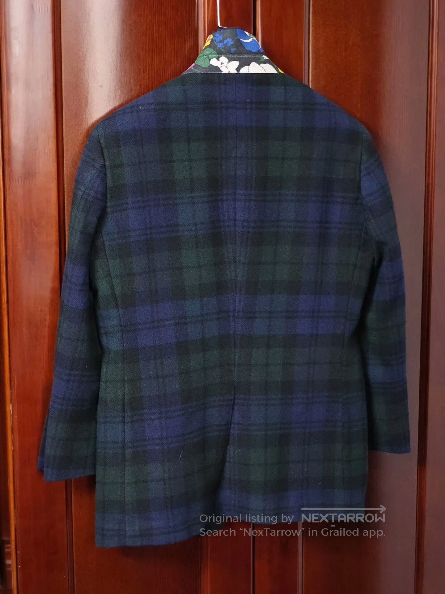 Japanese Brand Custom British Tweed Wool Blazer. Size US S / EU 44-46 / 1 - 8 Thumbnail