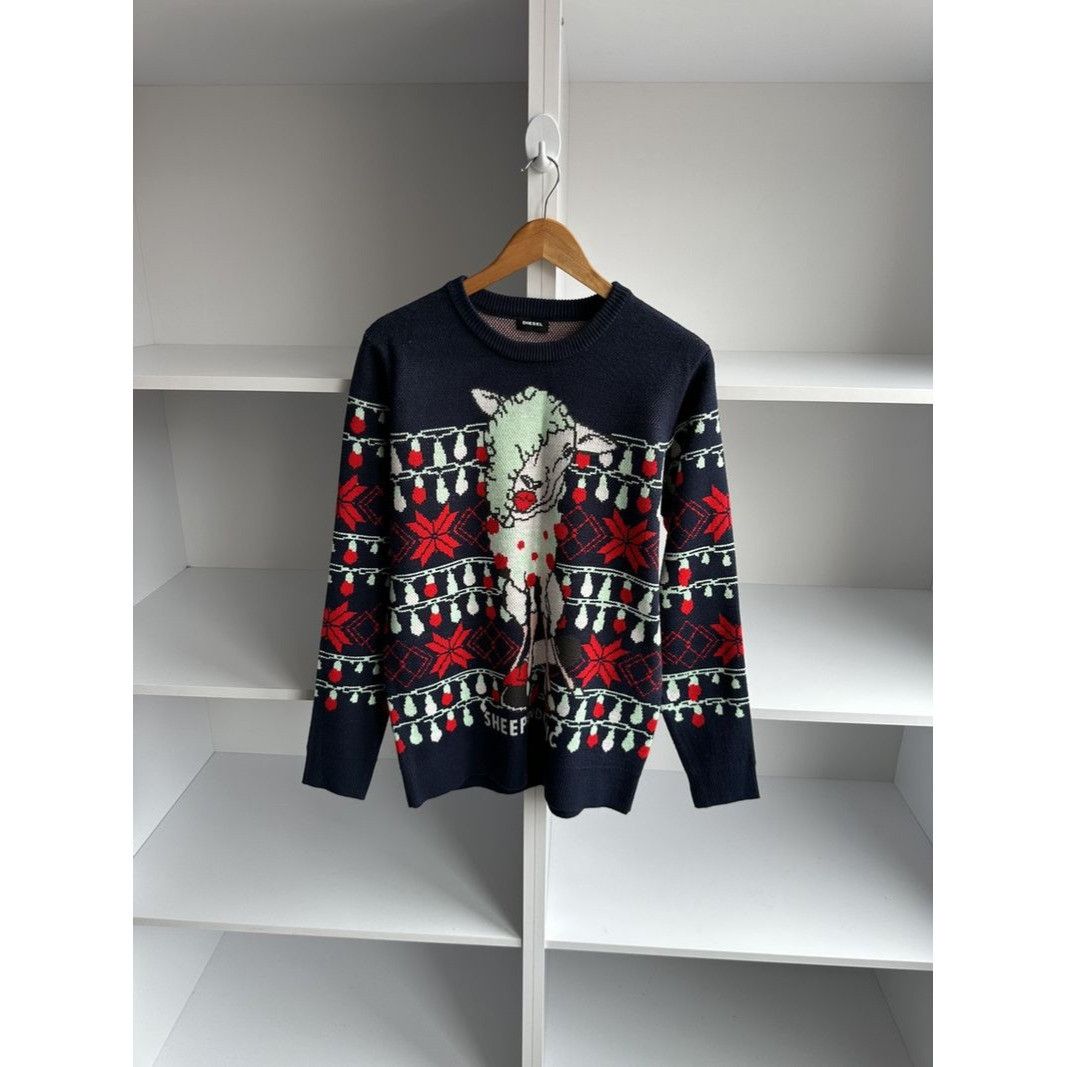Diesel VTG Diesel Sheep And Chic Designed Sweater Size US L / EU 52-54 / 3 - 6 Thumbnail