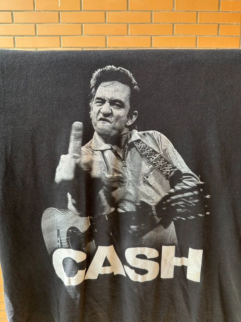 Vintage VintageTee 90s Johnny Cash 2505-Nextarrow Size US L / EU 52-54 / 3 - 3 Thumbnail