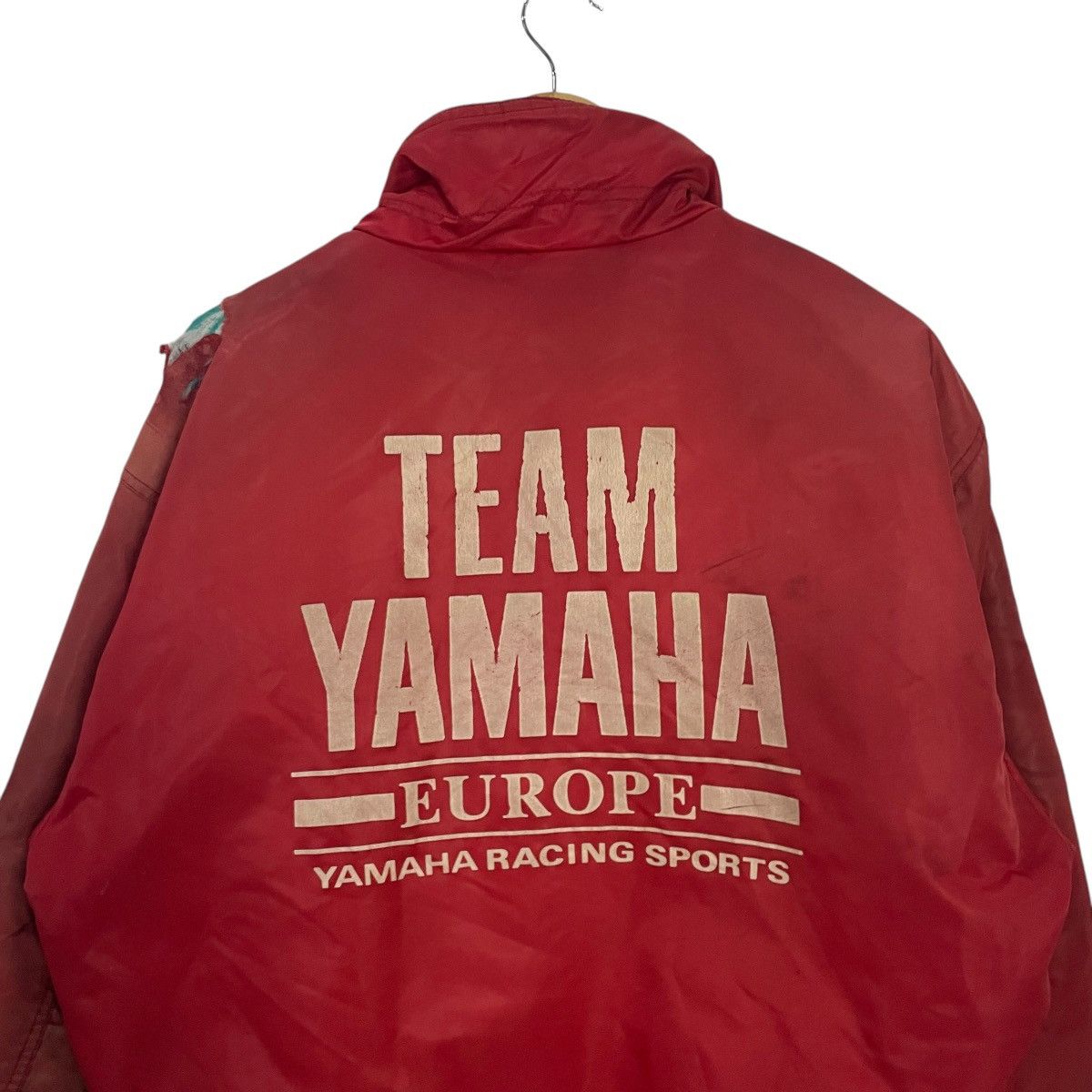 Yamaha Vintage Team Yamaha Distressed Racing Jacket Size US XL / EU 56 / 4 - 14 Thumbnail