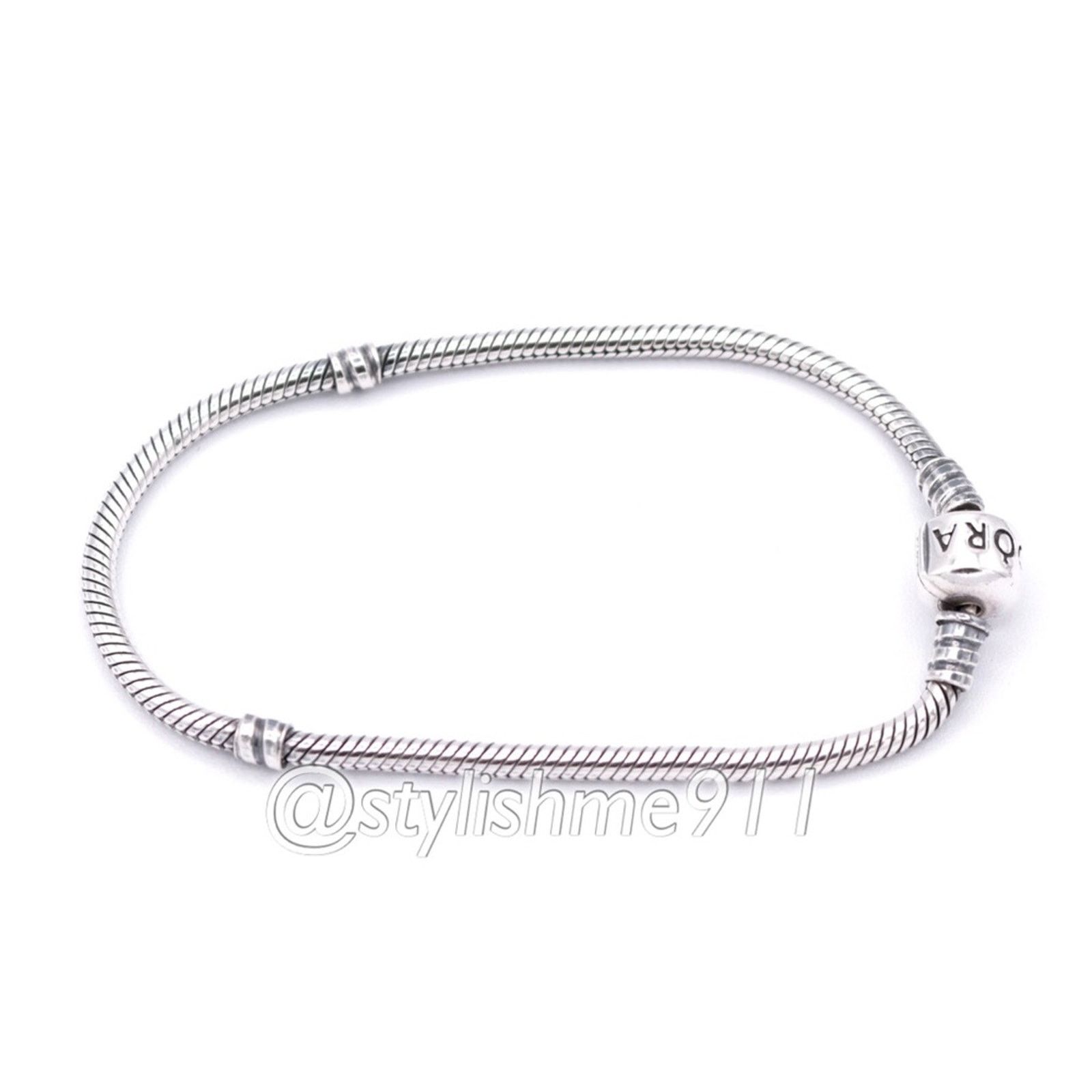 pandora Authentic PANDORA Moments Barrel Clasp Charm Bracelet Size ONE SIZE - 2 Thumbnail