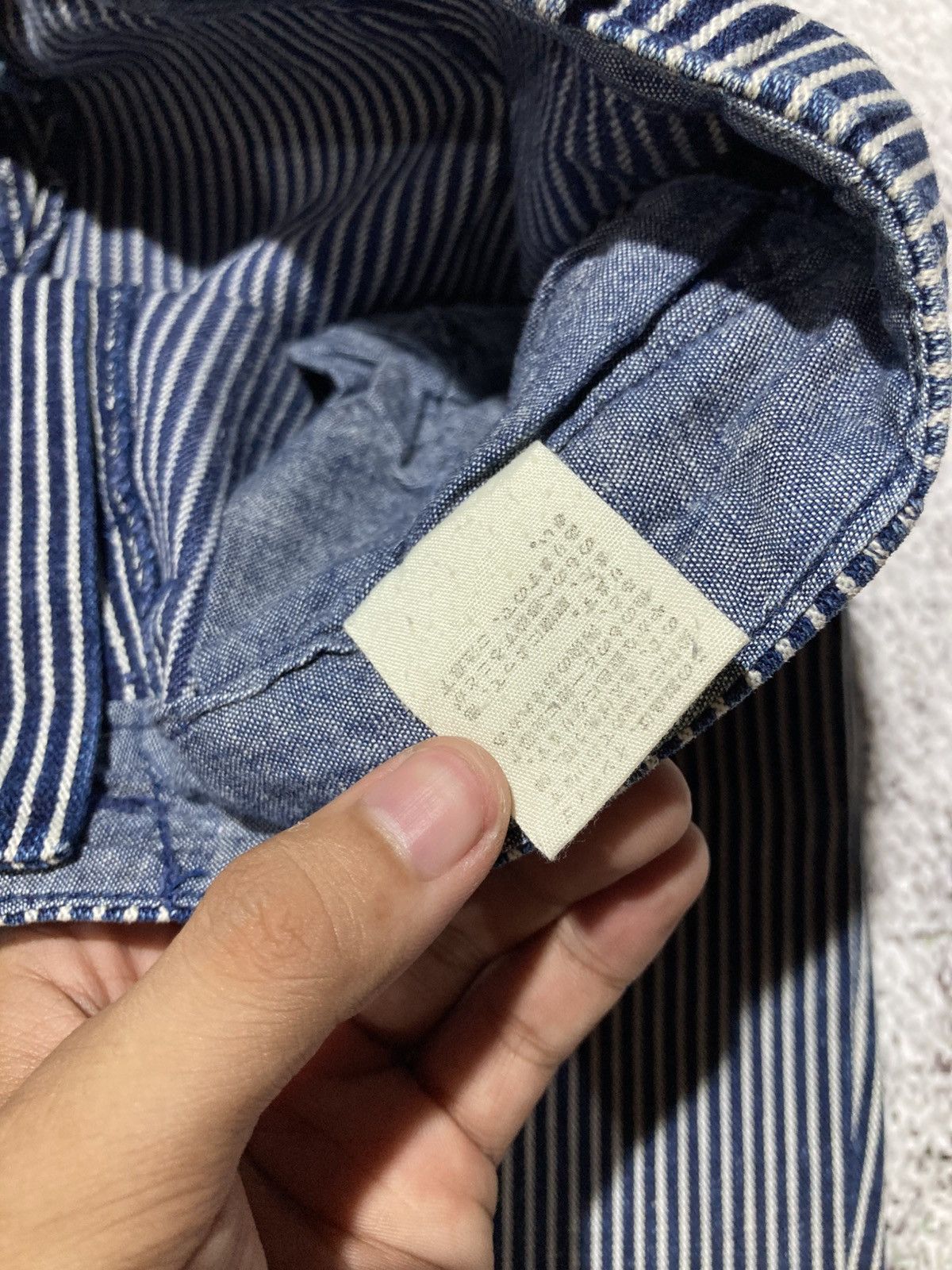 45rpm 🇯🇵 Vintage 45rpm Japan Hickory Stripe Pants Made In Japan Size US 27 - 16 Thumbnail