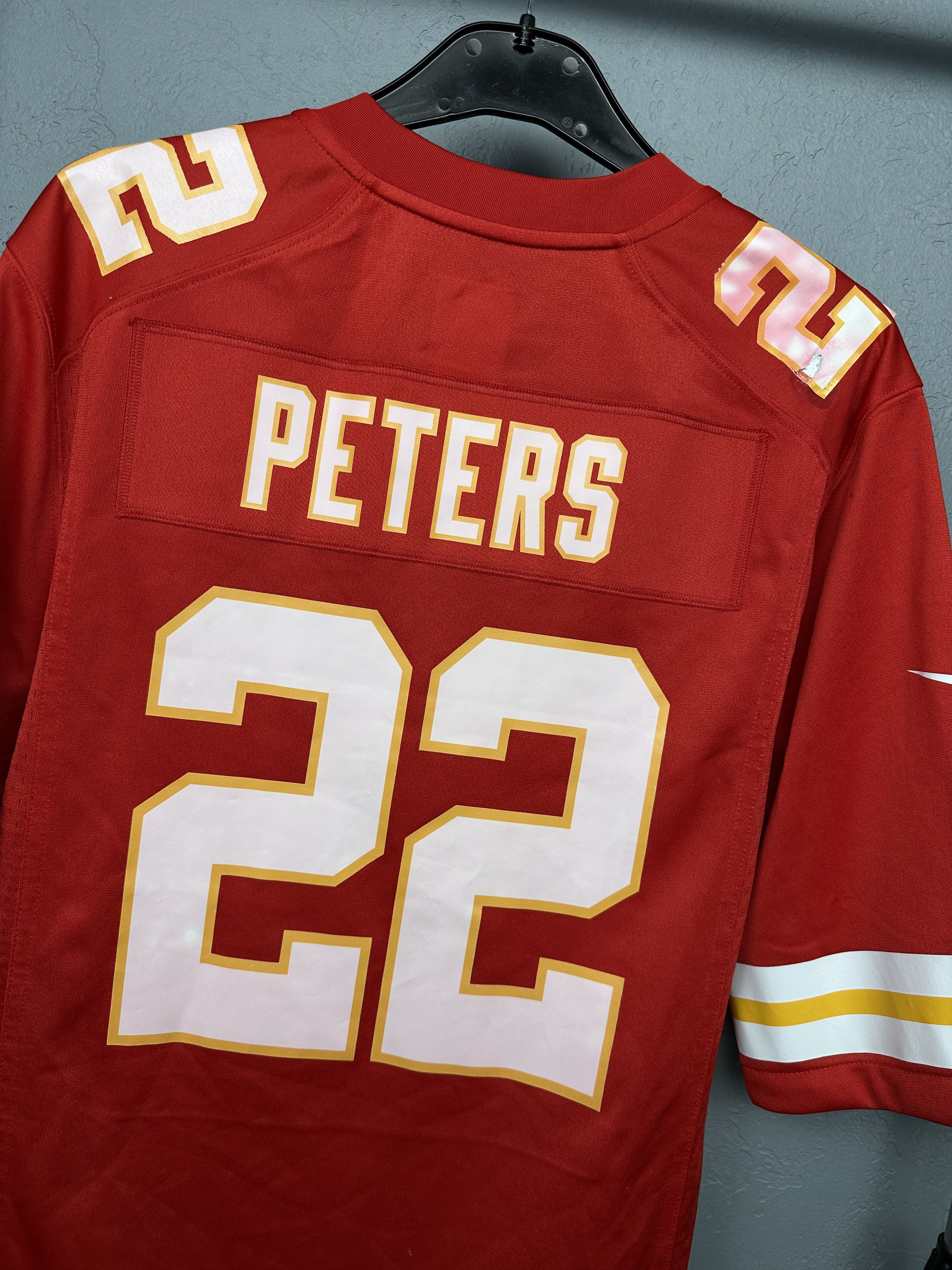NFL Nike Marcus Peters Kansas City Chiefs On Field Jersey Size US M / EU 48-50 / 2 - 9 Thumbnail